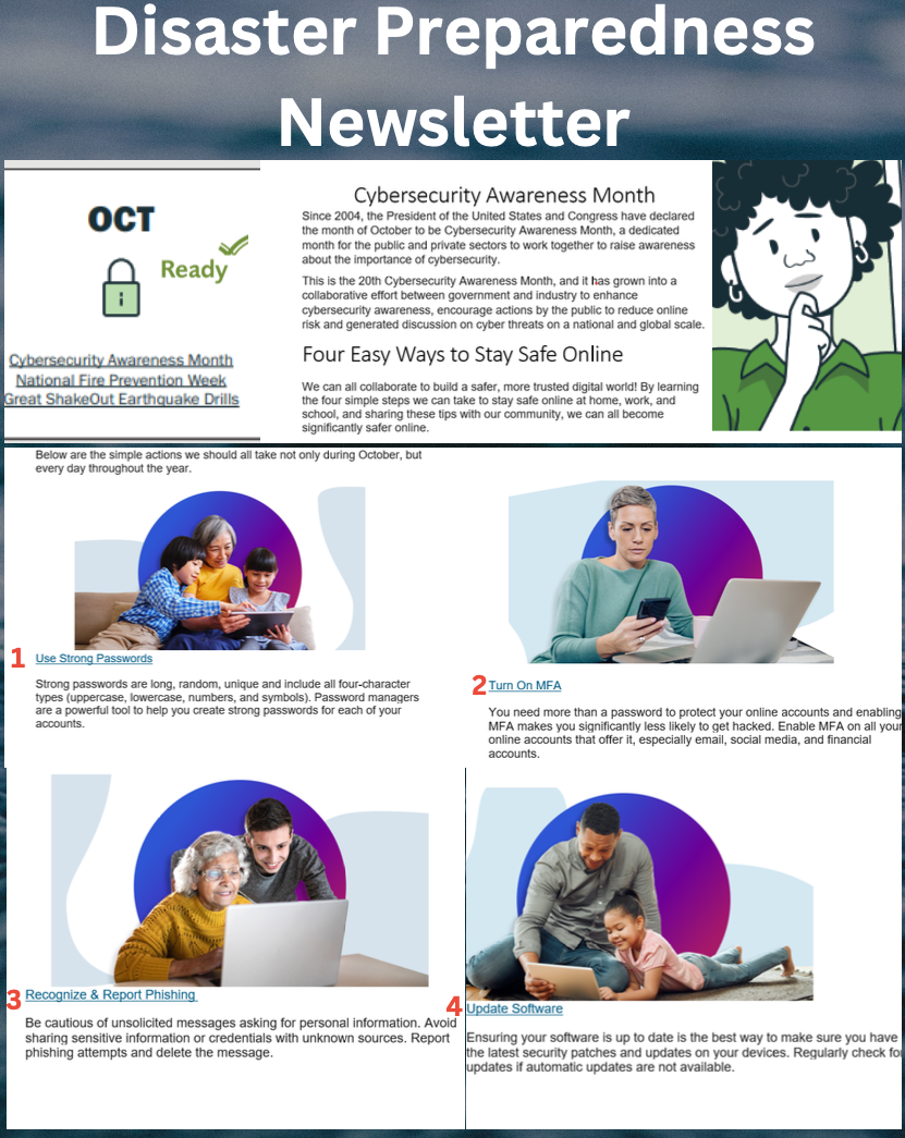 Disaster Preparedness Newsletter | October 2023