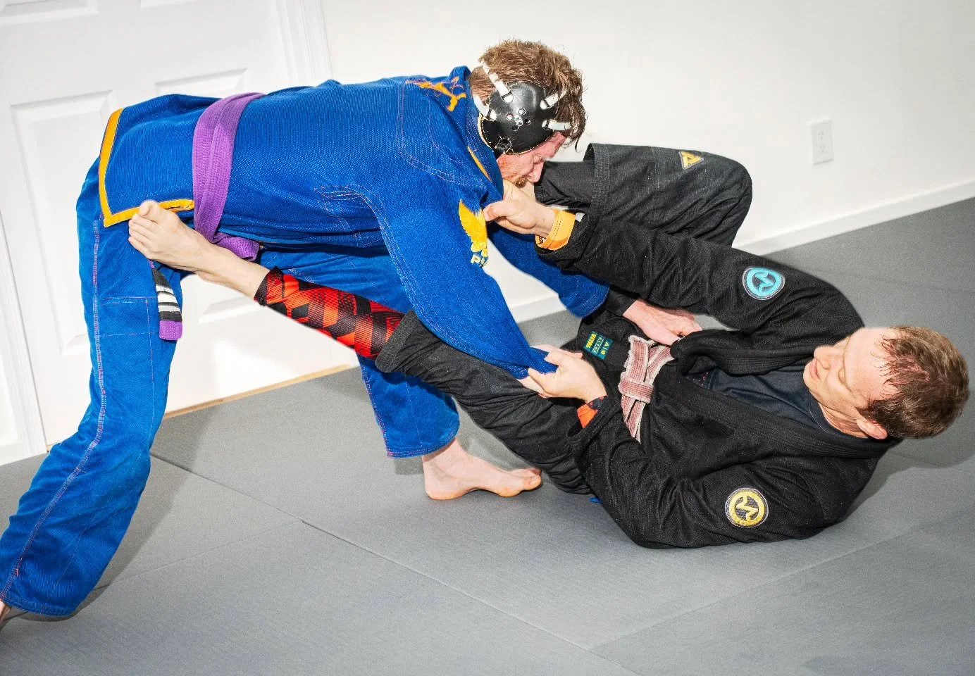 3 points of contact. 
This is how we maintain control and begin to move ahead in the rounds.
Come learn effective strategies for sport jiujitsu and learn how to keep yourself safe in a safe way in our Adult class. 

Park Slope Academy of Brazilian Ji