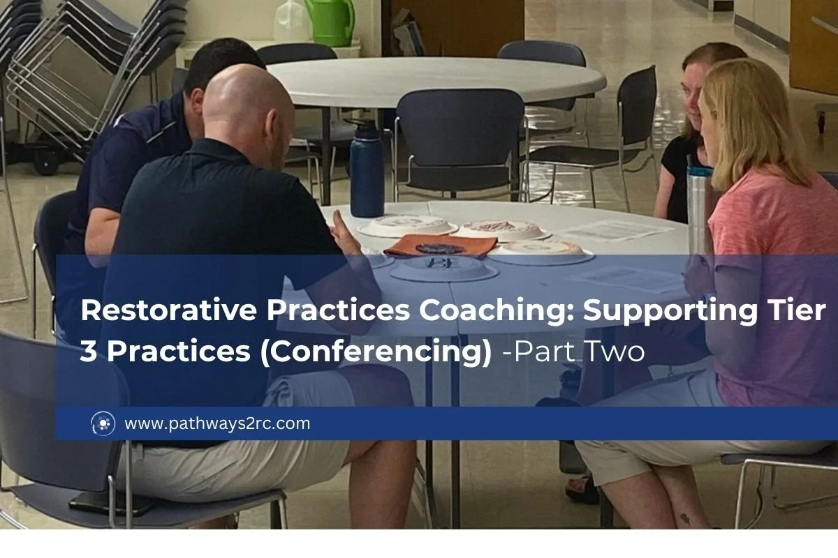 Restorative Practices Coaching: Supporting Tier 3 Practices (Conferencing)