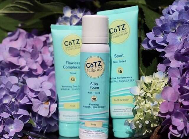 @cotzskincare is always in our bag☀️Mineral based, reef friendly, free of parabens &amp; preservatives🌱
&mdash;&mdash;&mdash;&mdash;
Have any questions about your suncare routine? DM us and we would be happy to help! Your skin will thank you💛
&mdas