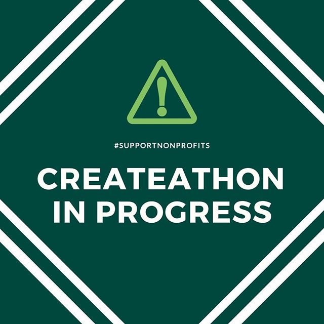 BRB helping non-profits change the world @createathon⠀
.⠀
.⠀
.⠀
.⠀
.⠀
#createathon #nonprofit #SecondNatureCreative #creative