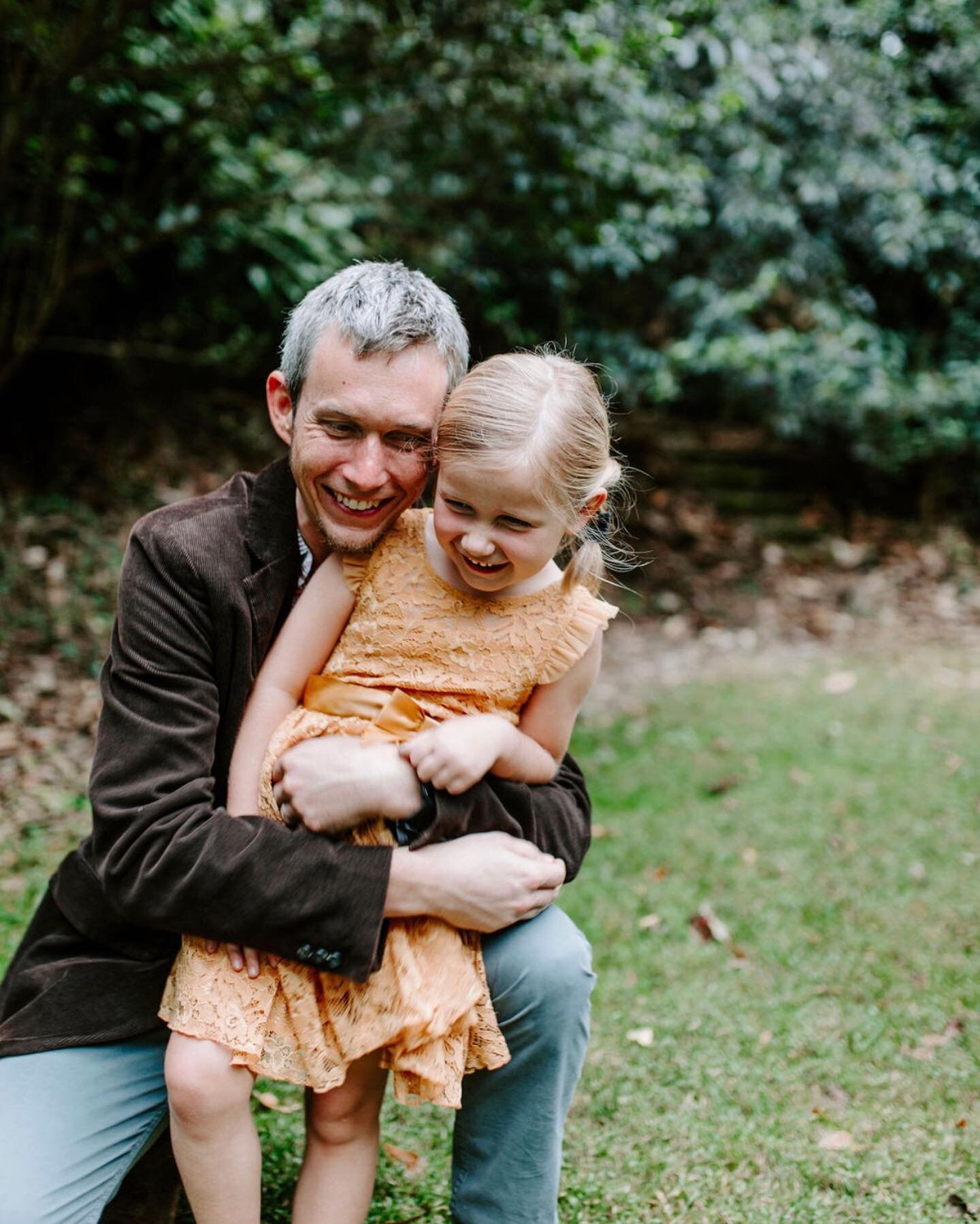 Daddy/daughter snuggles and giggles; they keep me going during the 1 am editing crazes