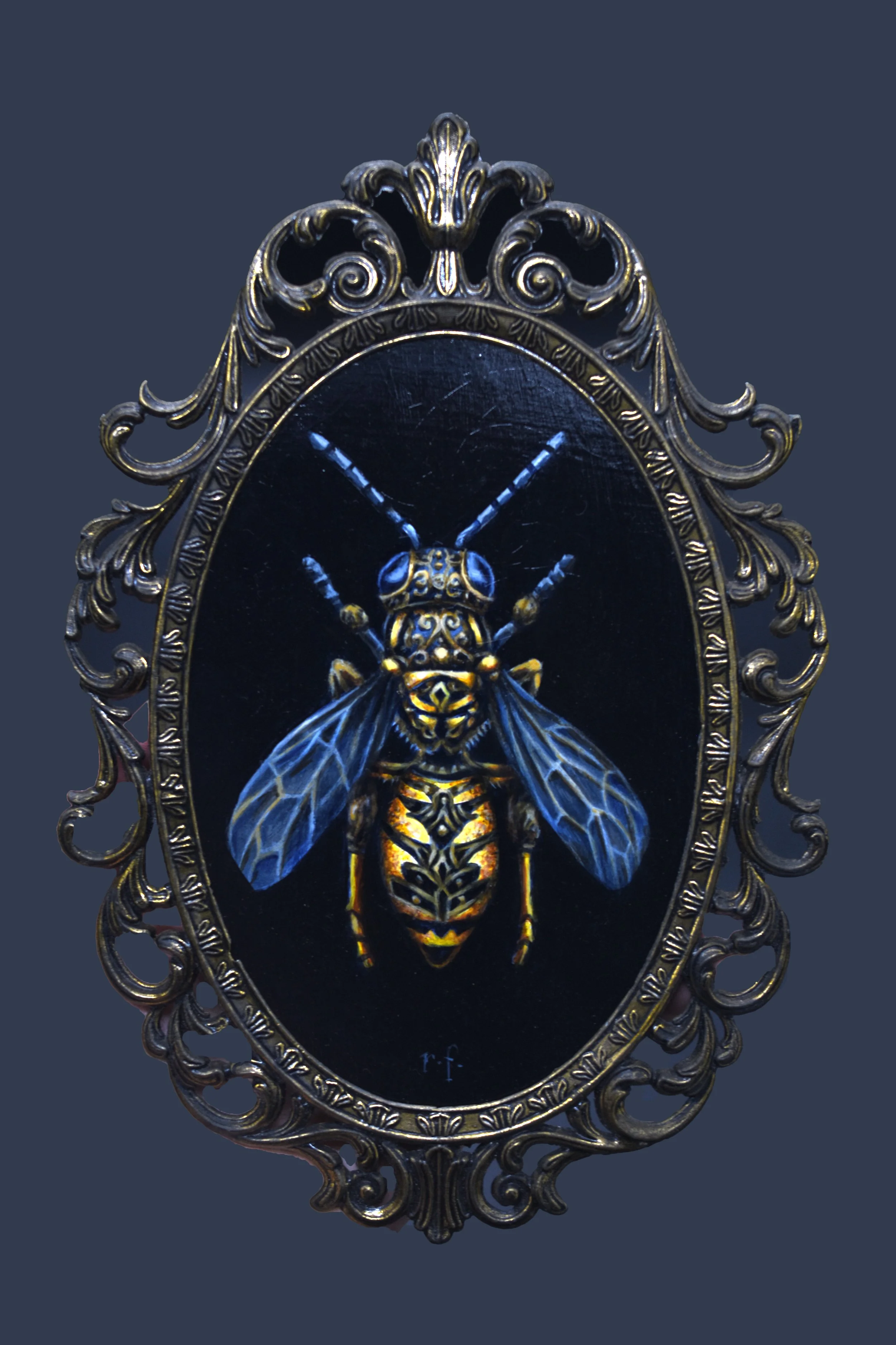 Battle Armour Bugs - European Wasp 2026 - 
Battle Armour Bugs imagines introduced insects as an occupying force, not intentionally destructive, but participants in a conflict created by human movement. Together, the five insects span almost two centu