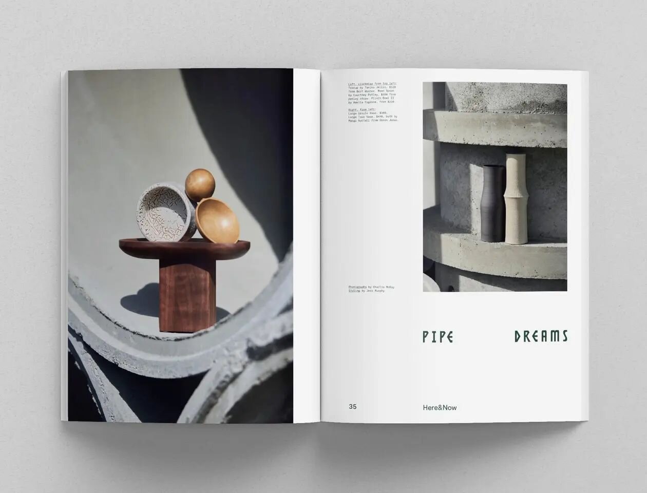 Beautiful work by
@studiojey__ 
@charliemckay for Here Magazine Issue 18 @thisishere.nz 
In good company 
@courtneypetley 
@ameliafagencedesign 
@bestwishes_studio