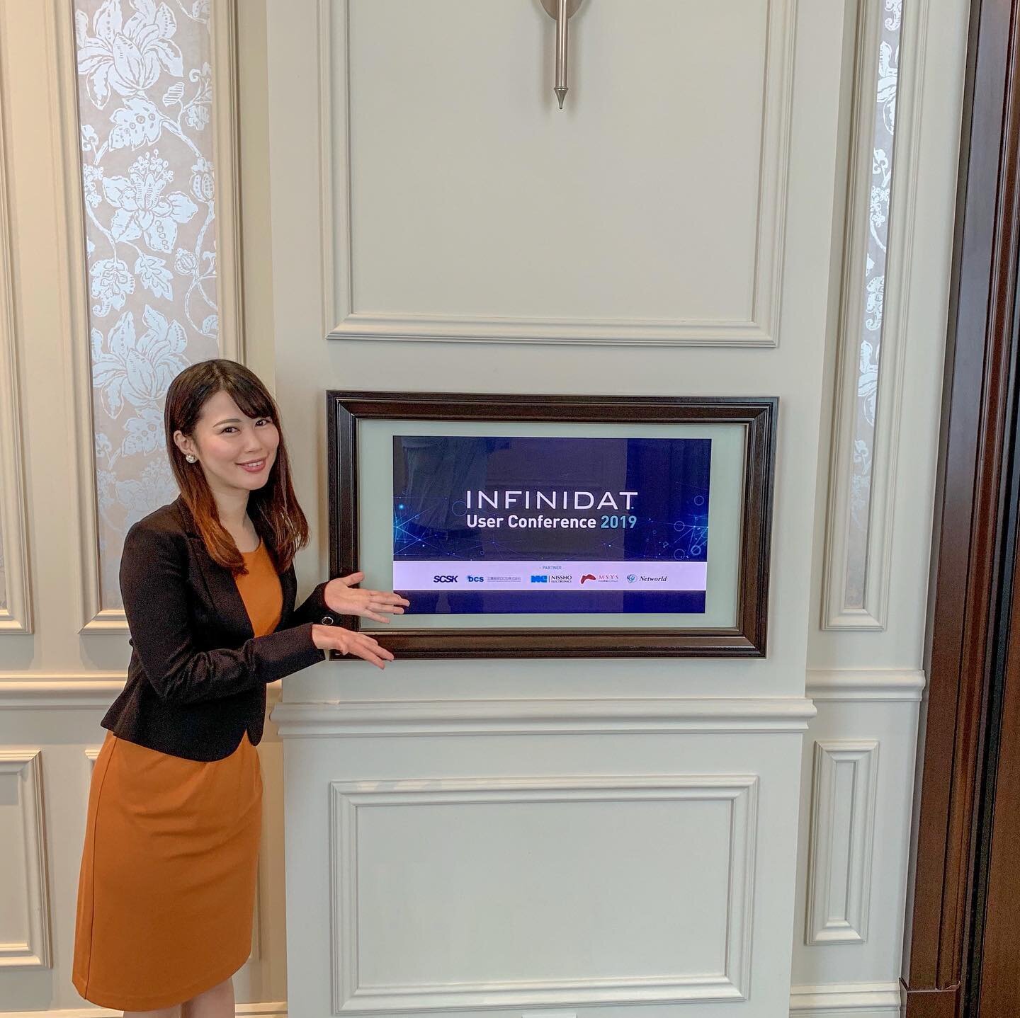 .
.
INFINIDAT User Conference2019にて
安蒜　幸紀
@ambiru_saki 
司会を担当しました！
.
#ビジネスタレント#INFINIDAT#司会