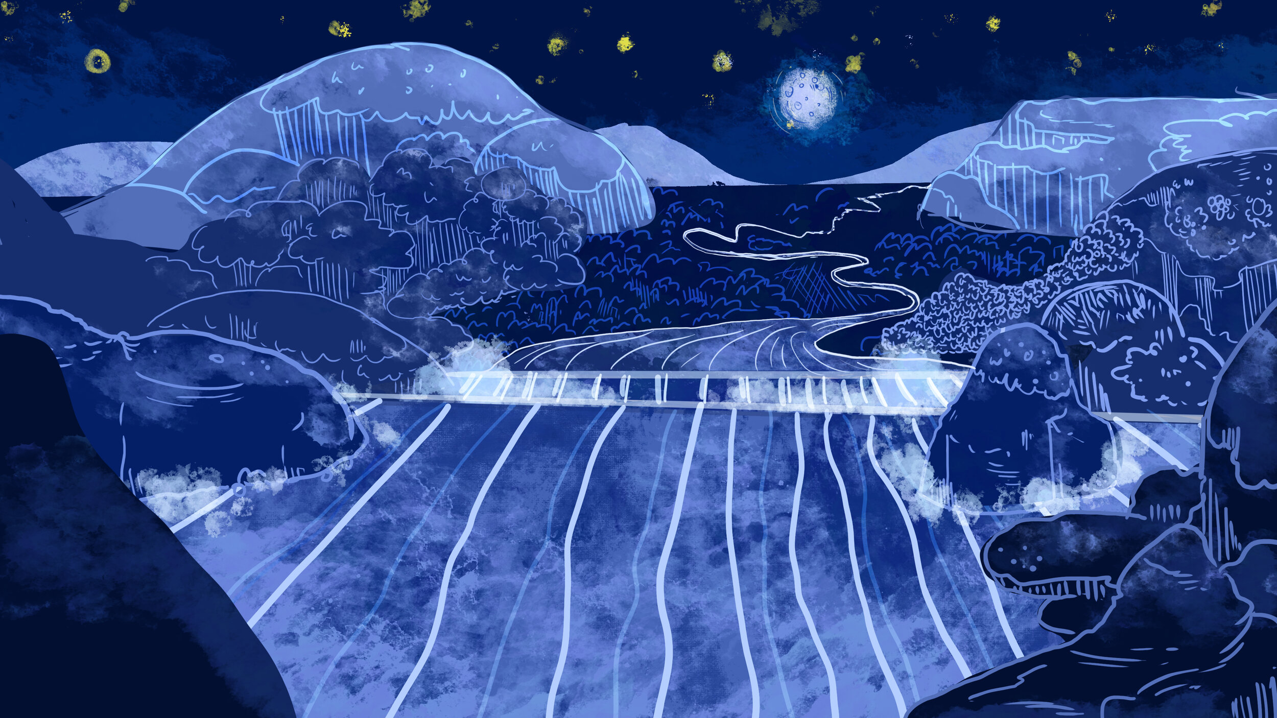 River Background