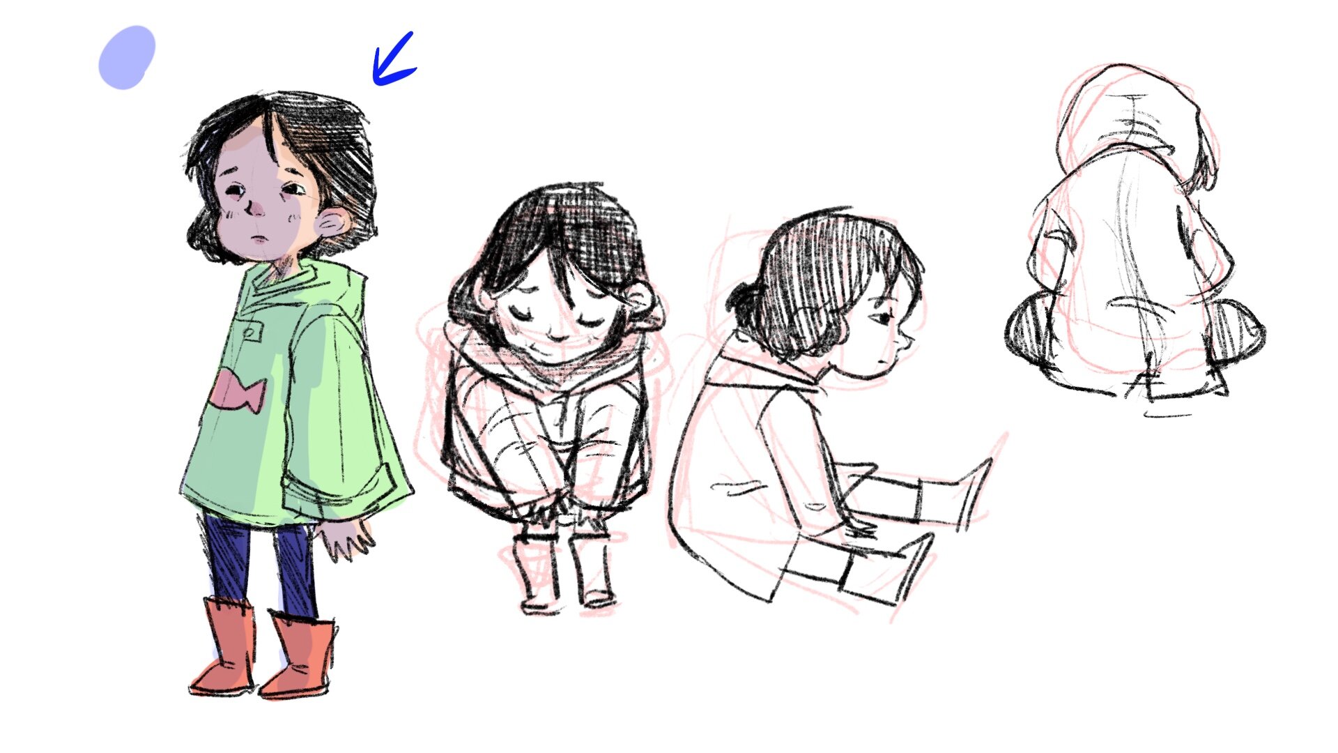 Up[stream Character Design