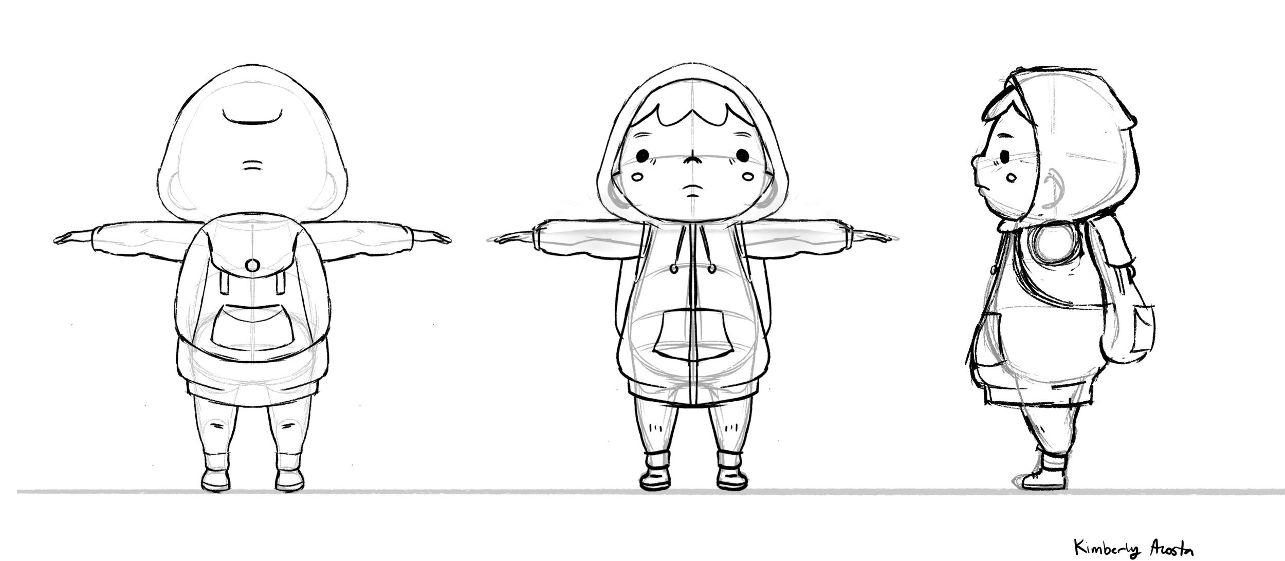 Sweater: 3d Character Design