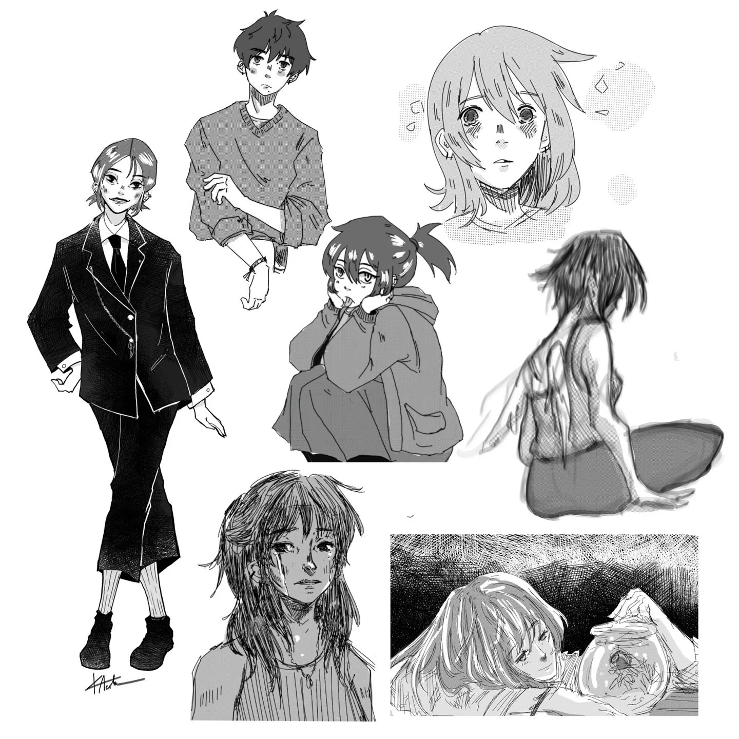 Sketchbook 11.26
.
.
.
.
.
#sketchbook #drawing #illustrator #procreate #procreatedrawing #digitalart #daily