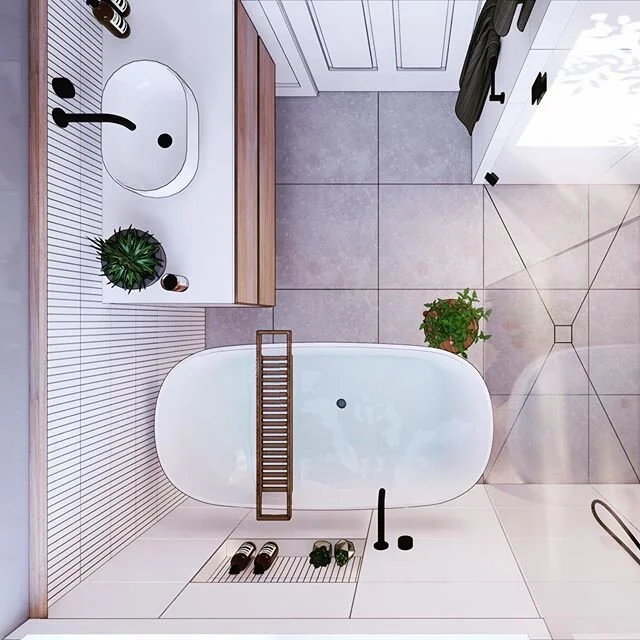 The benefit of visualising internal spaces can be an important step that ensures clients understand exactly how their home will look and can avoid costly changes during construction. ➖
Our in house design team can put together images of these spaces