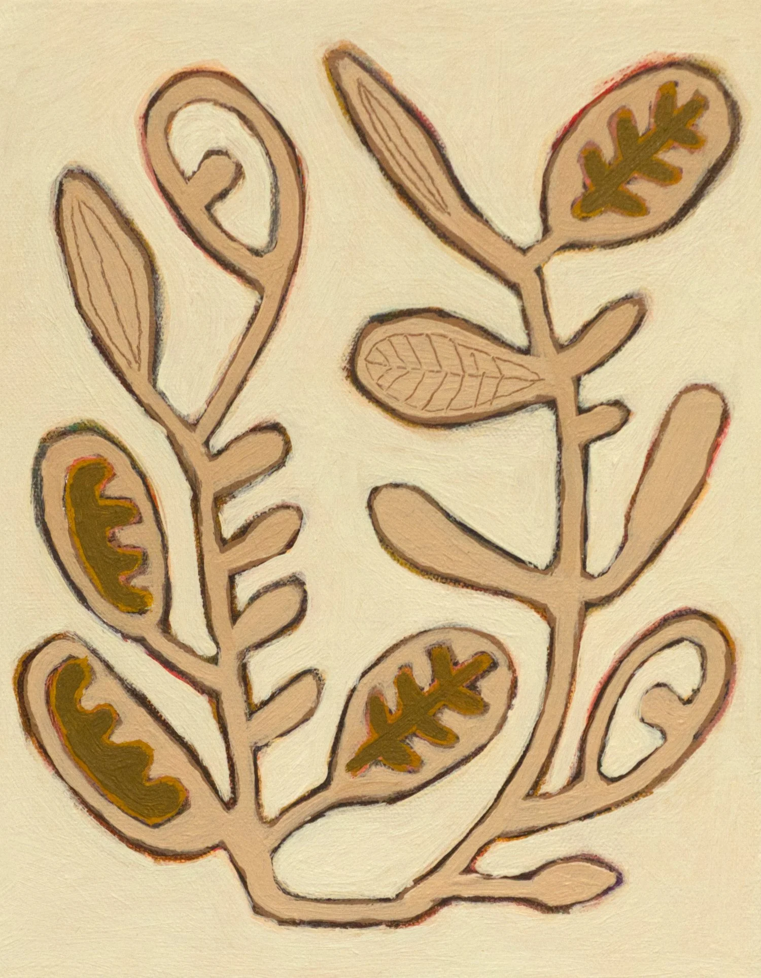 “Uplfted”, 8x10”, acrylic on canvas, 2025