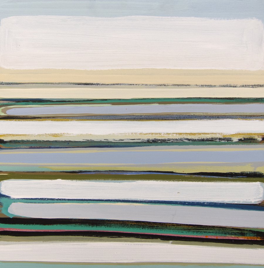 “Light Blues”, 20x20”, $700