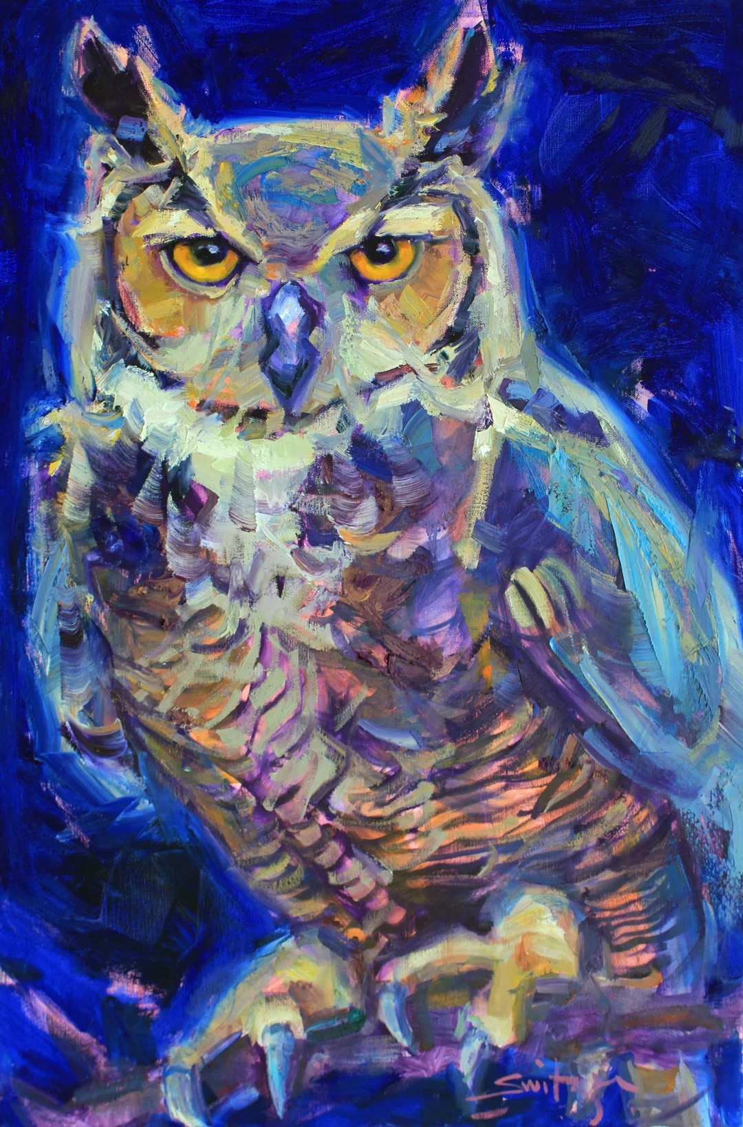 “Guardian”, 36x24 inches, oil on canvas, SOLD