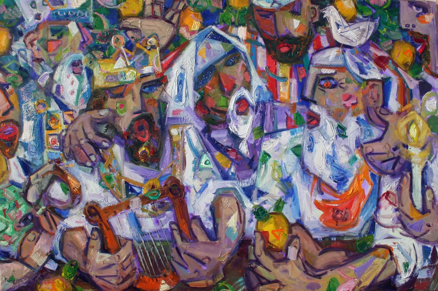 “"Ushpizin II”, 40x60 inches, oil on canvas