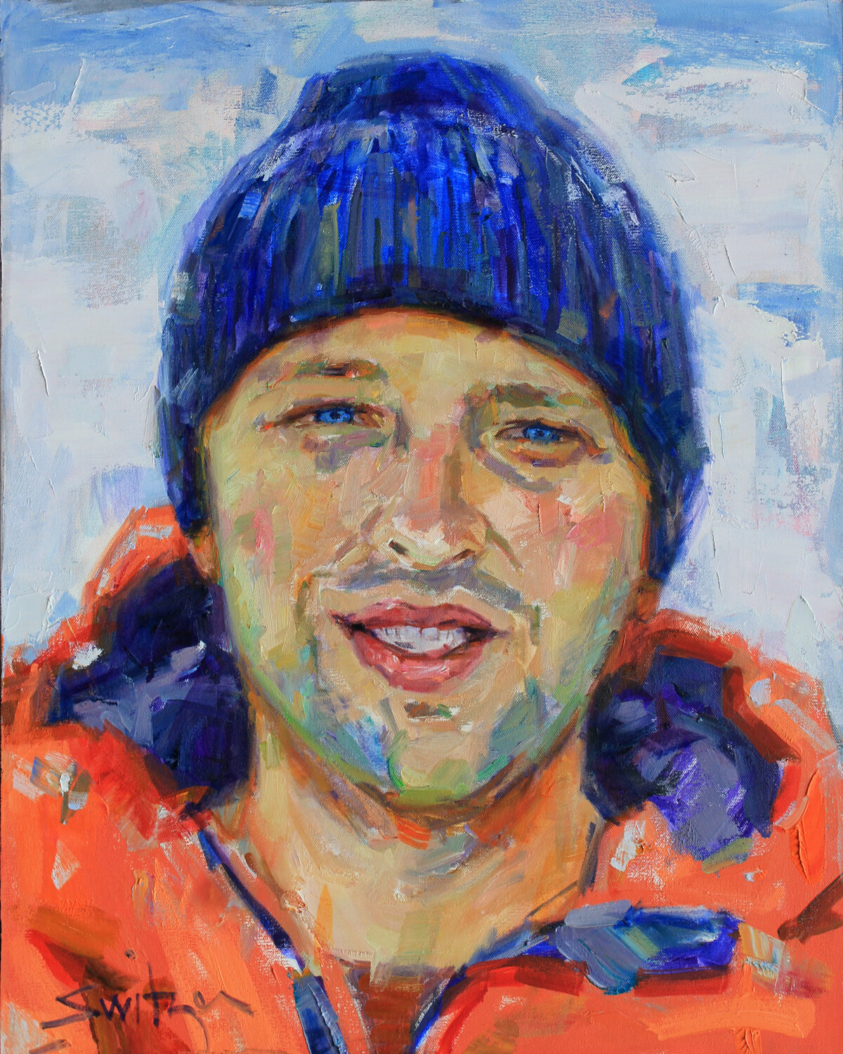  “Ethan”,                                                                                      30x24 inches,                                                                                  oil on canvas                                               