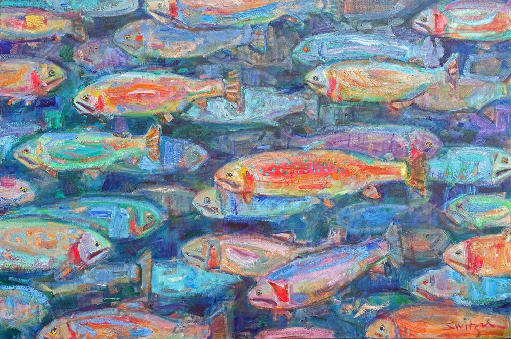  “Underworld,”                                                                                                  24×30 inches,                                                                                                         oil on canvas   Dana