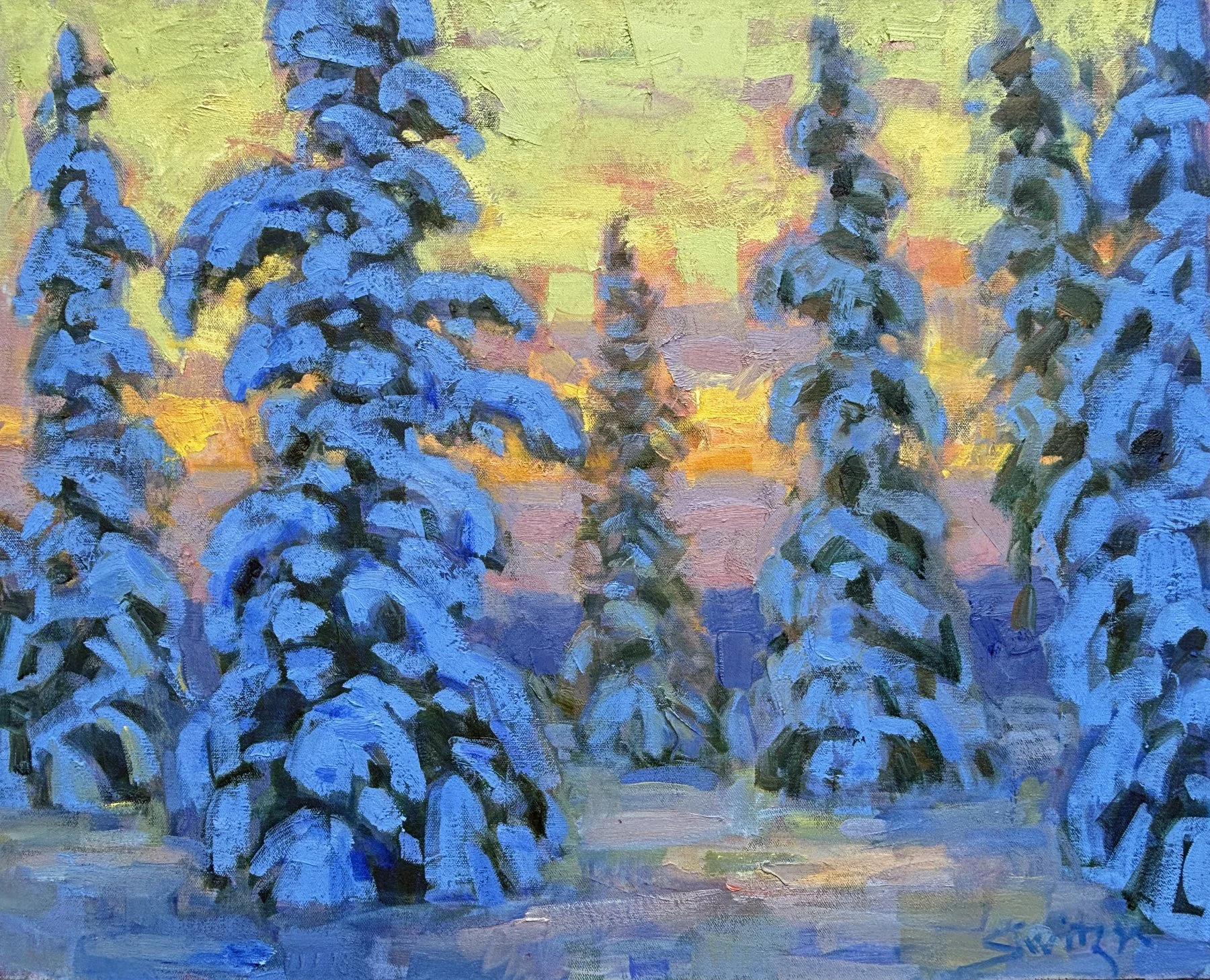  “Promenade”,                                                                                                      24×30 inches,                                                                                                      oil on canvas  Dana 