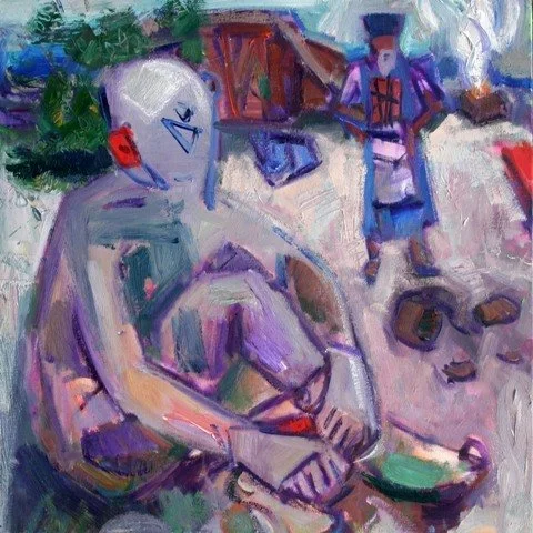  "Metzora"  Leviticus 14:1 to 15:33,                                                                                       painting 28,                                                                                                                  f