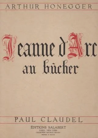 Juana de Arco en la hoguera (1935)