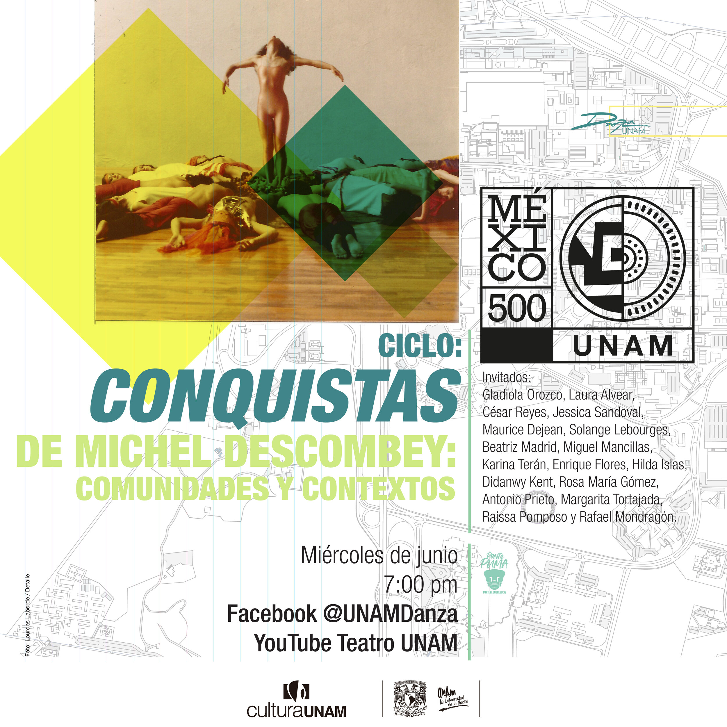 Conquistas, de Michel Descombey: Comunidades y Contextos. Dentro del programa México 500
