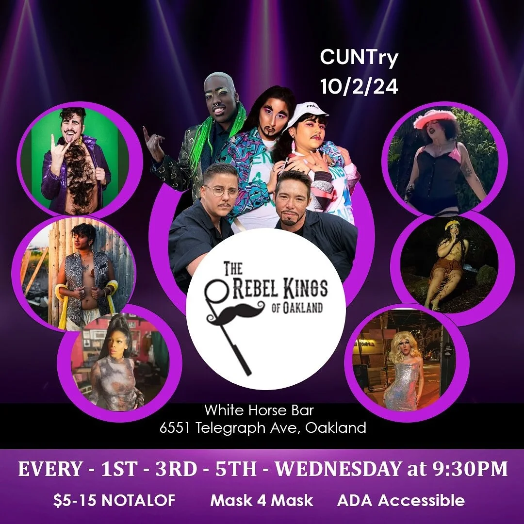 come out for some country after care THIS WEDNESDAY at 9:30pm at the @whitehorsebar with a hot to trot cast! 
@ponybambino 
@helixirdrag 
@the.kulfi.jaan 
@angel.de.vil_ 
@pisse.pants 
@gargoyle.777 
@ash_n_tell_starlight