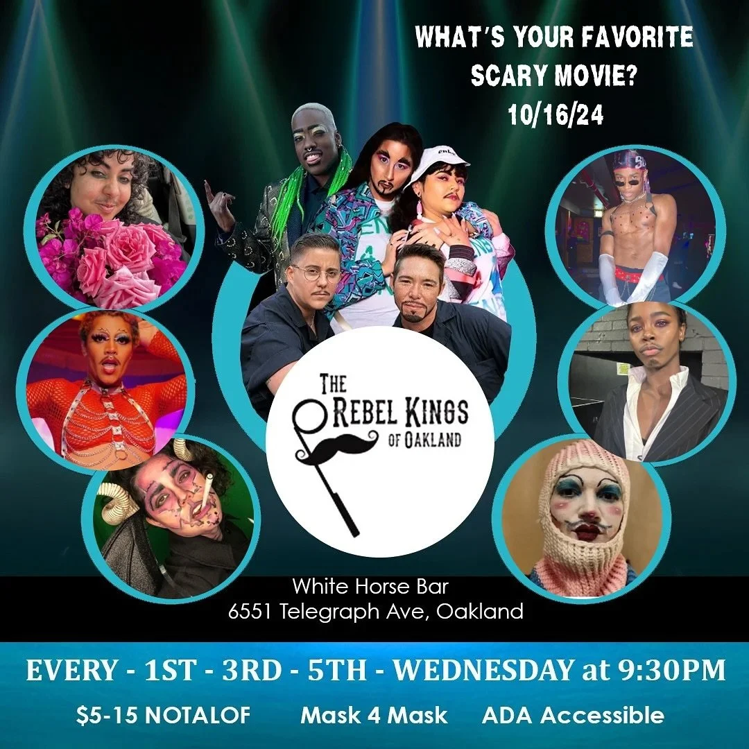 halloween season is in full swing and we've got a hell of a show for you THIS UPCOMING WEDNESDAY 10/16/24 at the @whitehorsebar 
Come on out for a grand, creepy time!

Our cast includes...
@q.rious.holez 
@dicklitcheriesftmdelavidange 
@jcrossxpress 