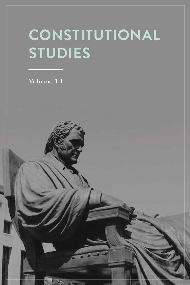 CfP: Special Issue of Constitutional Studies on “Slavery and Constitution Making”