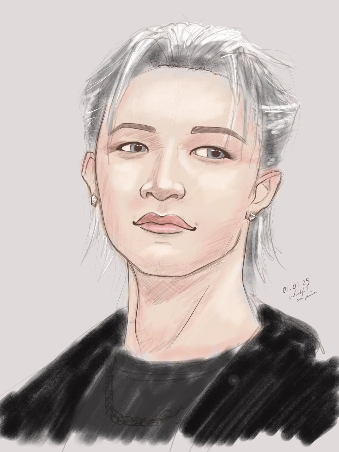 The start of hopefully a good habit of drawing everyday!

I read through the blog posts of @moony.san_ recently and its really inspired and motivated me to actually try and seriously work on my drawing skills this year. Its something i&rsquo;ve wante