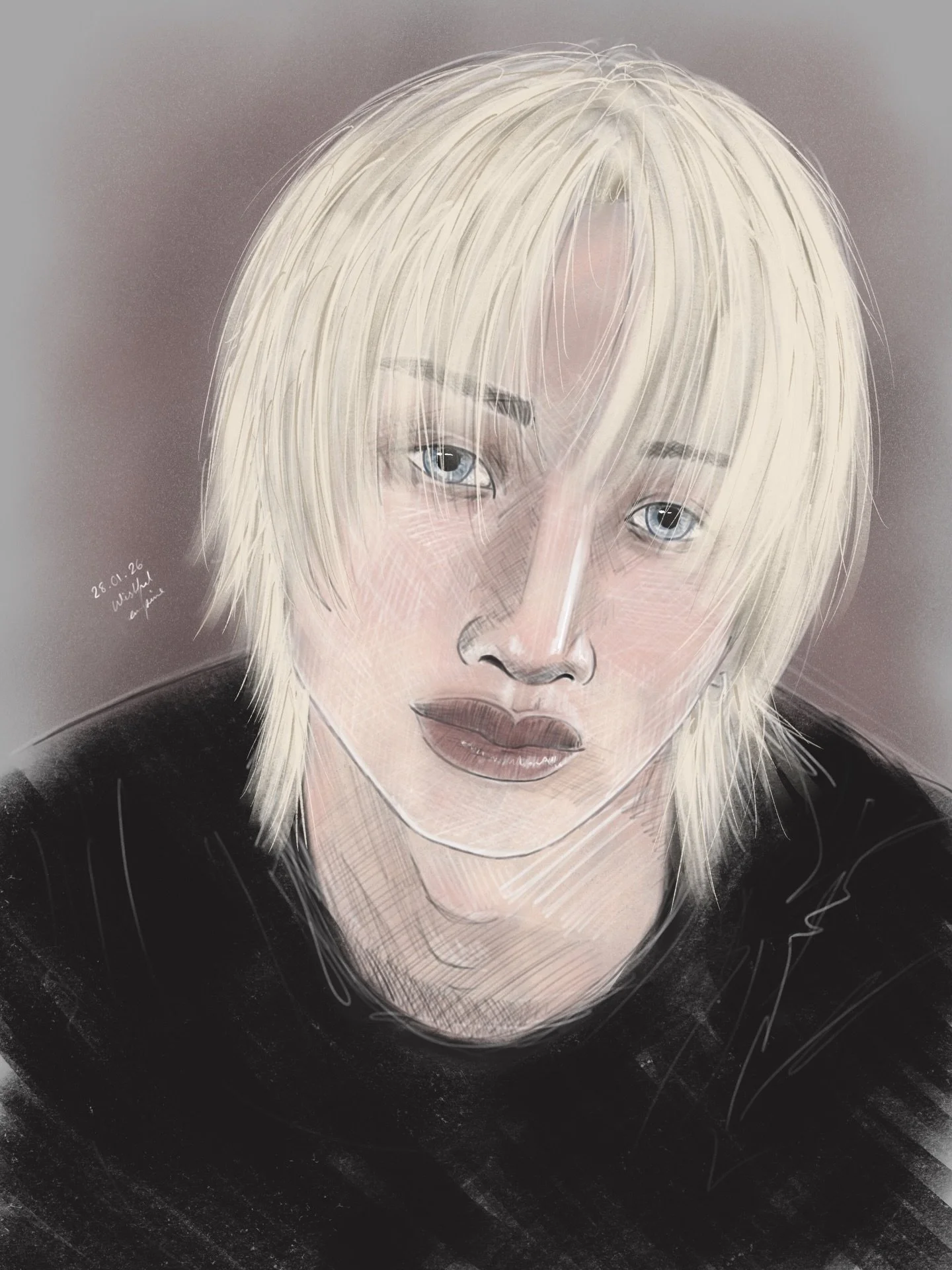 I tried to just&hellip; let the scribbles happen today. I even tried something new and started the sketch using white and trying to mark the highlights first. I don&rsquo;t know if this is something i will continue to do&hellip; but it did seem to he