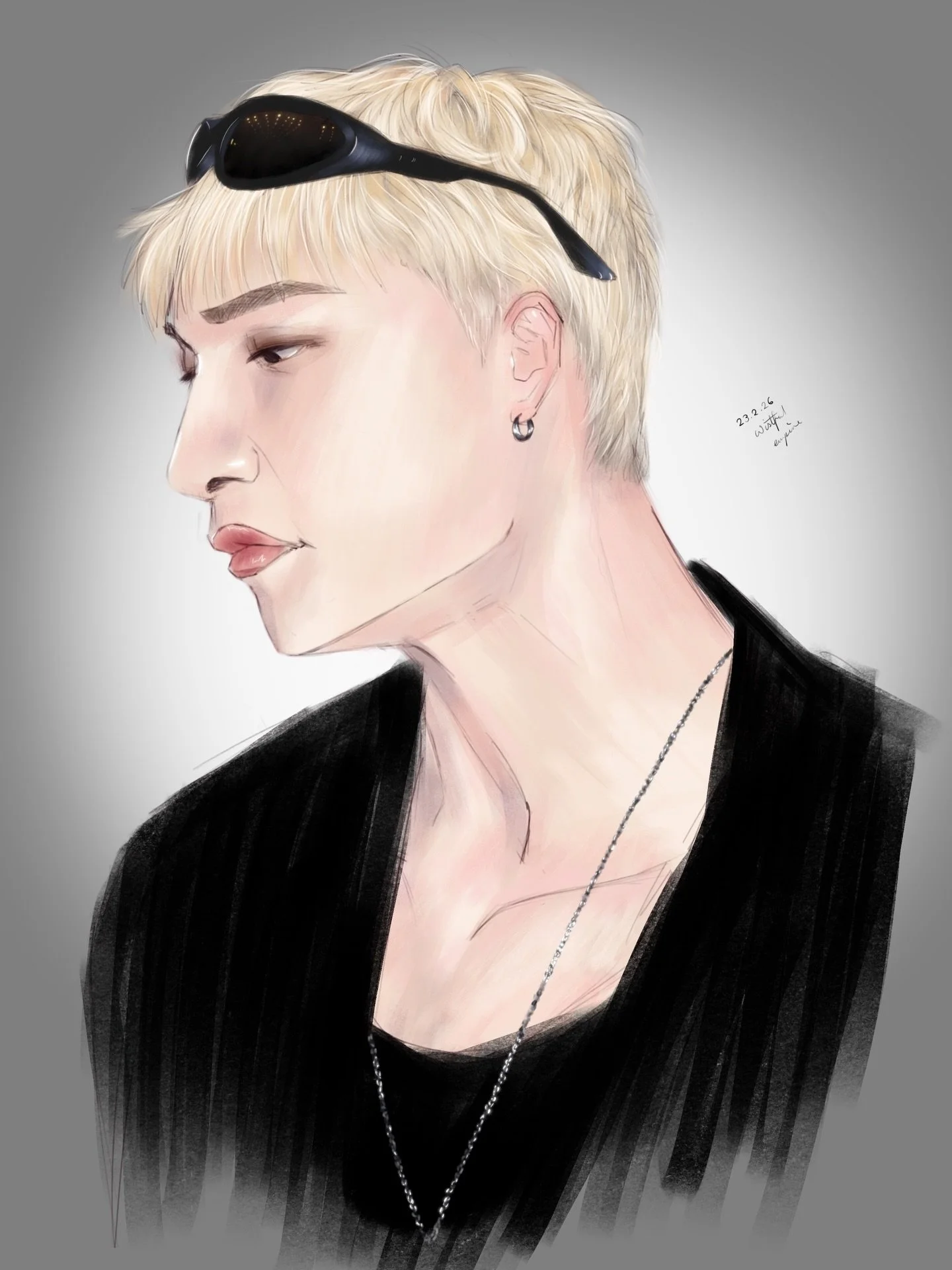 I feel like i didn&rsquo;t quite get @gnabnahc nose right, and that makes me sad coz i love his nose! Its so strong but not overwhelming for his features!

#staytist #straykidsfanart #skzfanart #bangchan #bangchanfanart