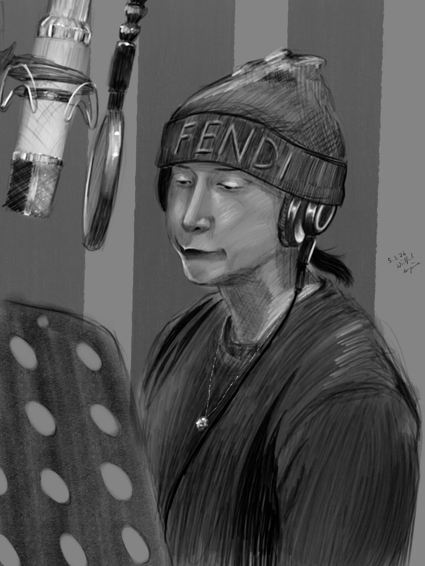 잘 놀았다!

I LOVE how expressive @gnabnahc is hahhahahah
This is such a truly beautiful face i had to draw it as soon as i saw it!

My @fendi king! 🖤👑

#staytist #straykidsfanart #skzfanart #bangchan #bangchanfanart