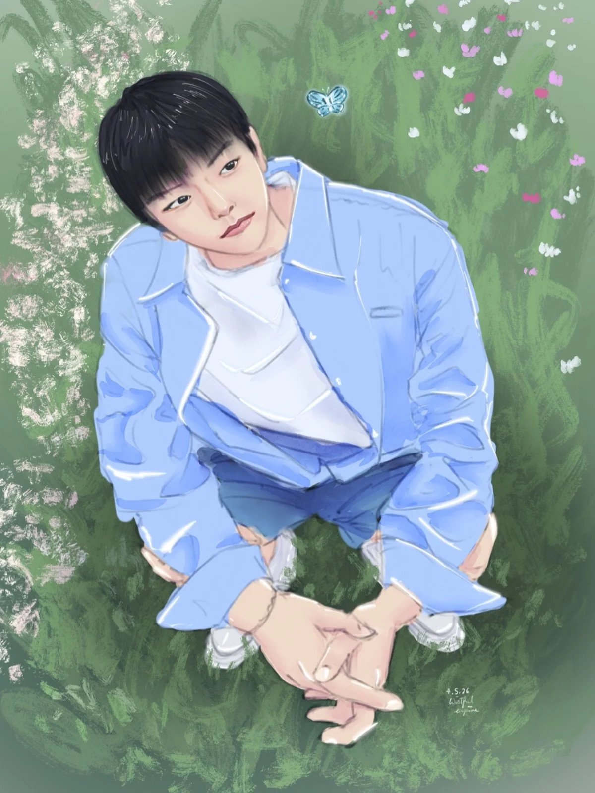 A rough piece that was more about trying to get the perspective right&hellip;. @miniseungkim has such difficult features to depict! #seungmenacestrikesagain 

#straykidsfanart #skzfanart #kimseungmin #seungminfanart