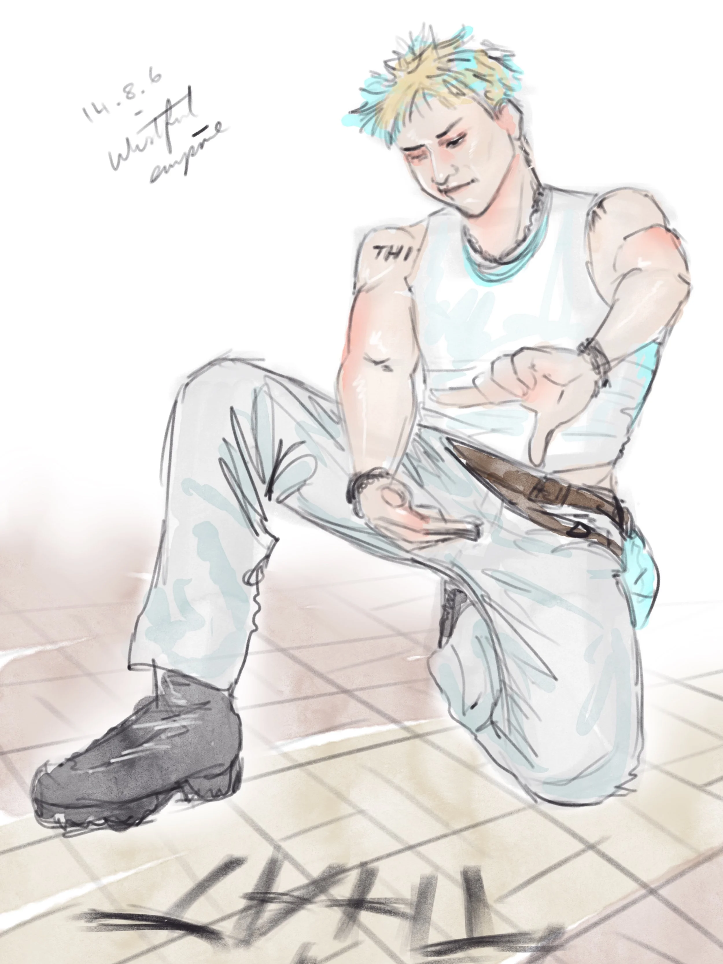 I really need to fix my sleep schedule&hellip; i keep completing these drawings well past reasonable hours! If anyone understands though it would our favourite workaholic insomniac @gnabnahc 

#staytist #straykids #straykidsfanart #bangchan #bangchan