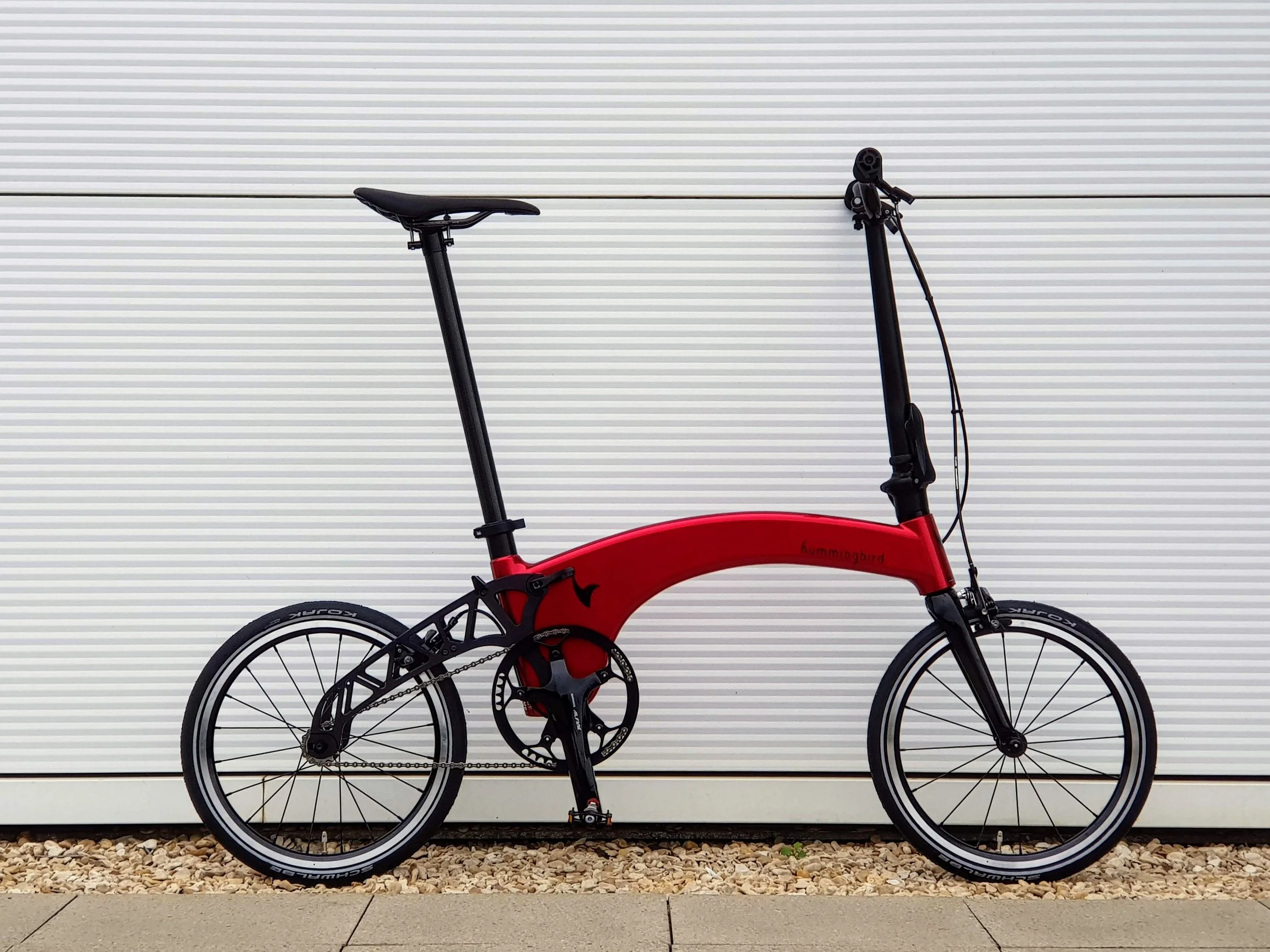 A custom Candy Red paint finish.