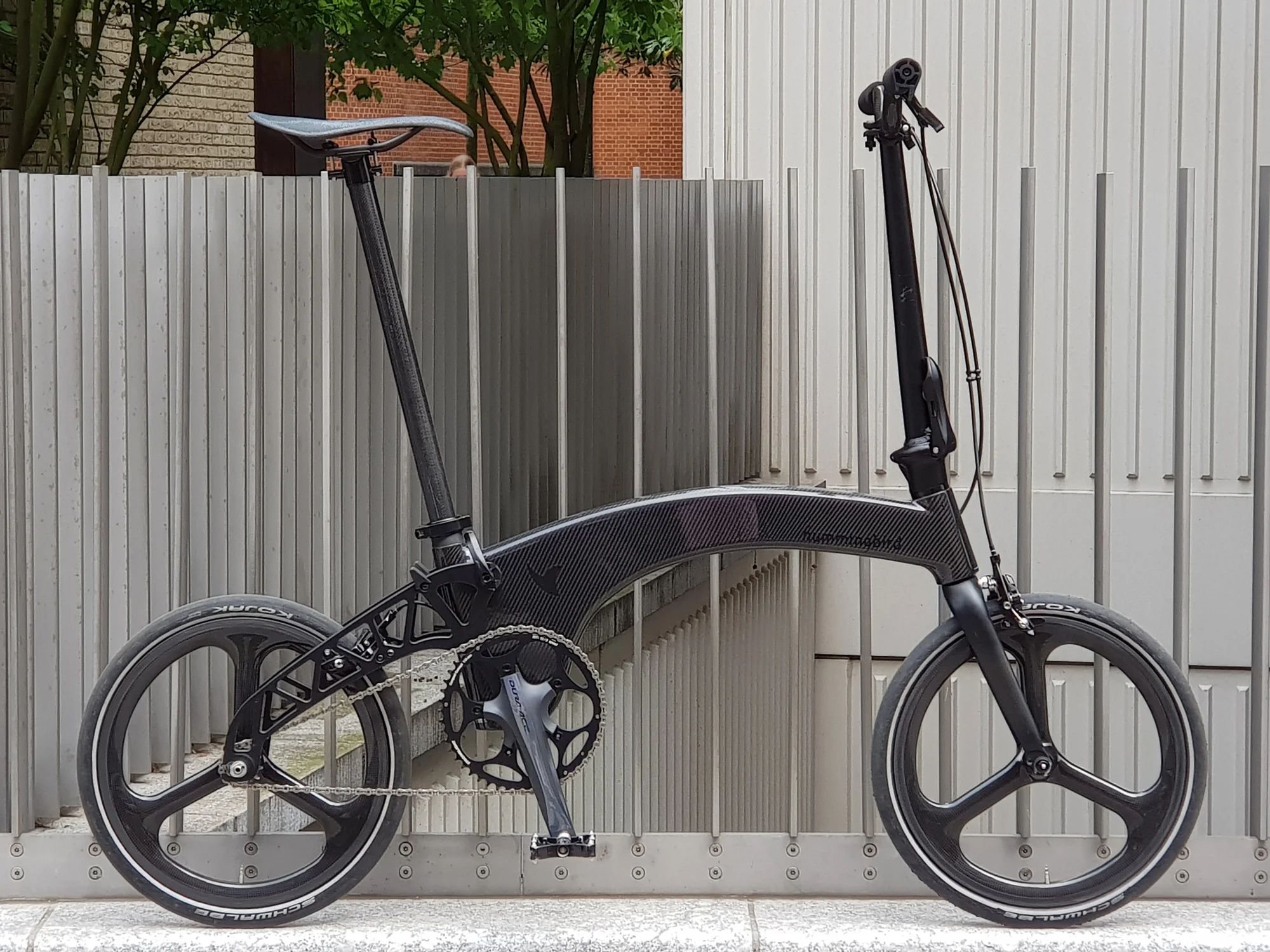 A customer's customised Hummingbird in visual carbon.
