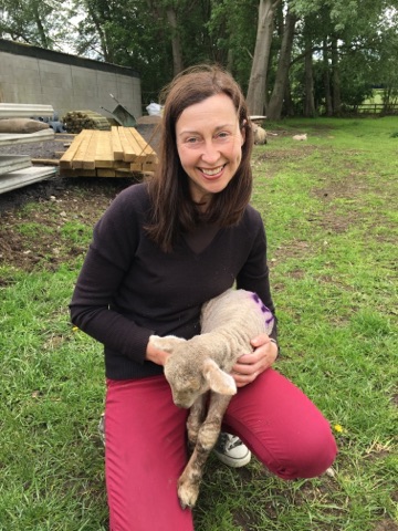 little orphaned lamb and me.jpg