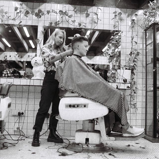 Come see our short back and sides specialists from 10am-7pm today! 🔪 #drunkenbarber #barbershop #barbershopconnect #haveanicelife #fitzroy #melbourne #shoplocal
