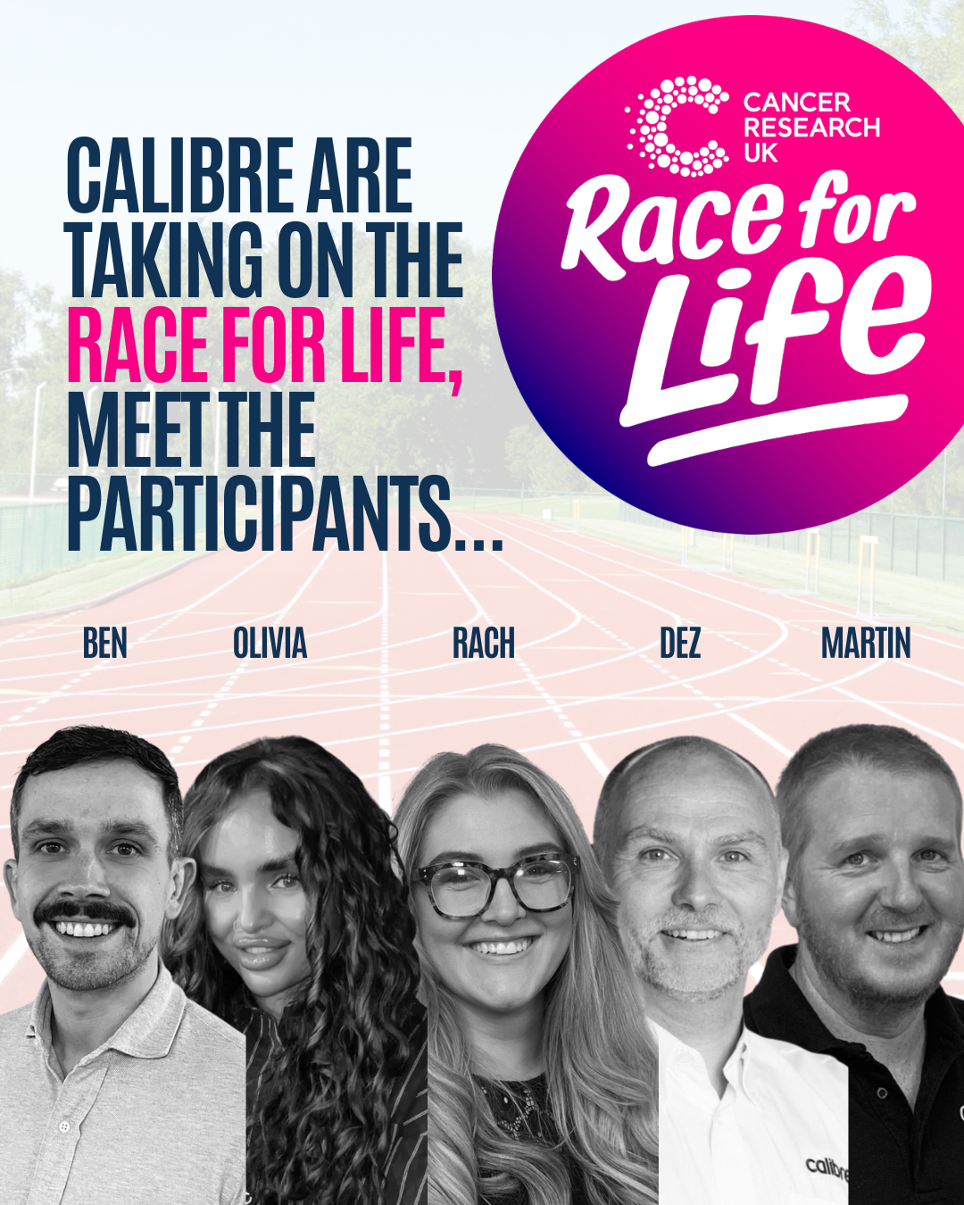 Calibre Race For Life -28th June