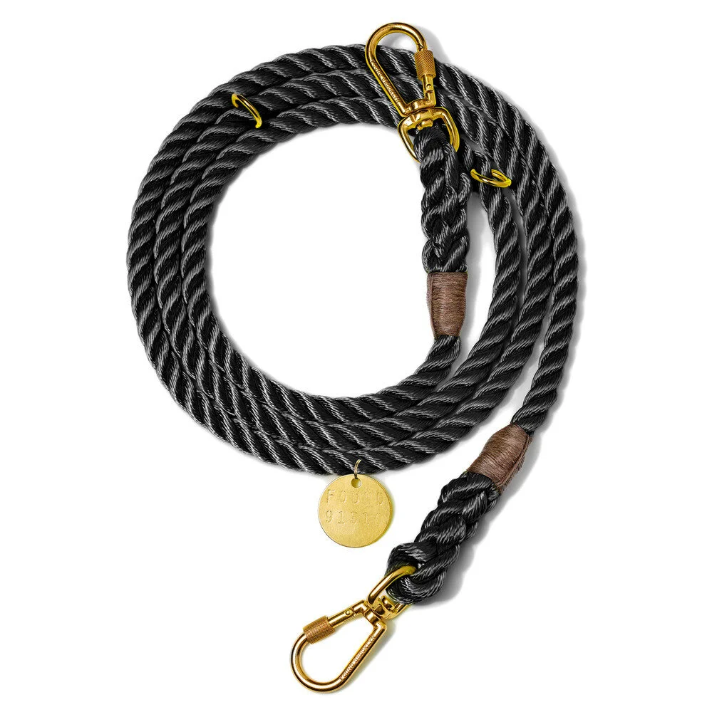 Found My Animal Lead - BLACK