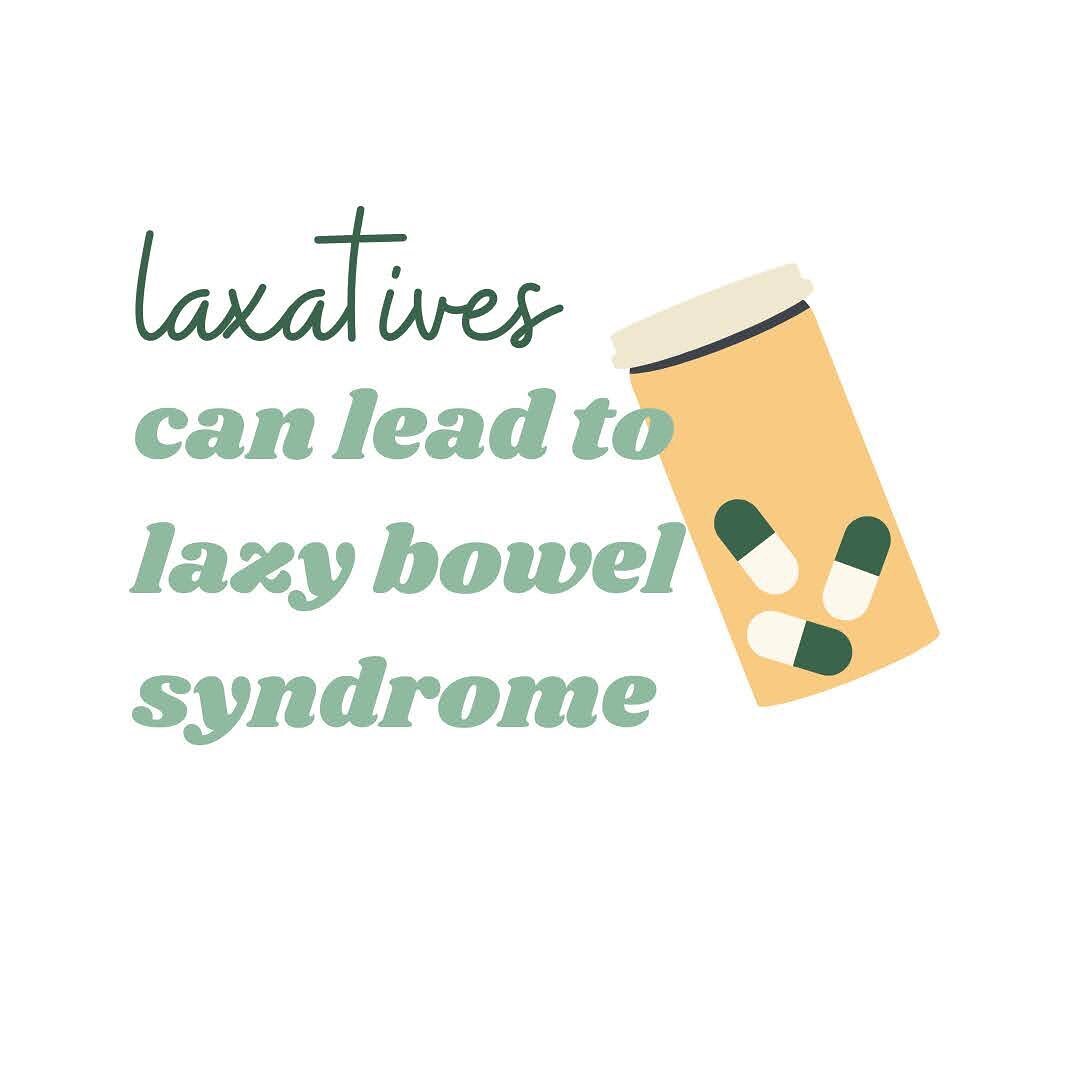 Laxatives are a quick fix, but they are NOT the answer to the root cause of constipation issues. ⚠️AND they can even make things worse long term 🚨

Prolonged use of laxatives can lead to serious digestive dysfunction, including lazy bowel syndrome. 