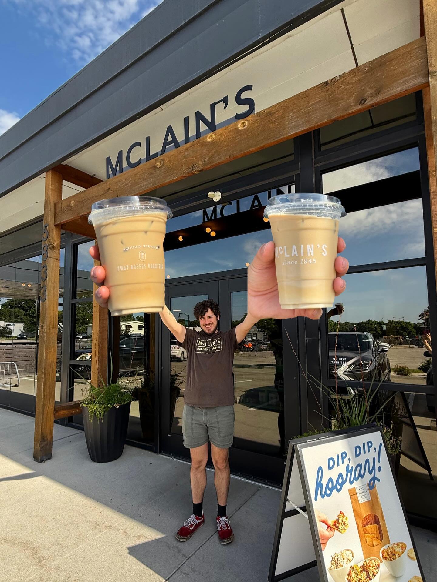 🗣️ IT&rsquo;S AN ICED LATTE KIND OF DAY!!! In fact every day this week is! 🥵 Come hang in our AC with a cool drink and good vibes! ☀️