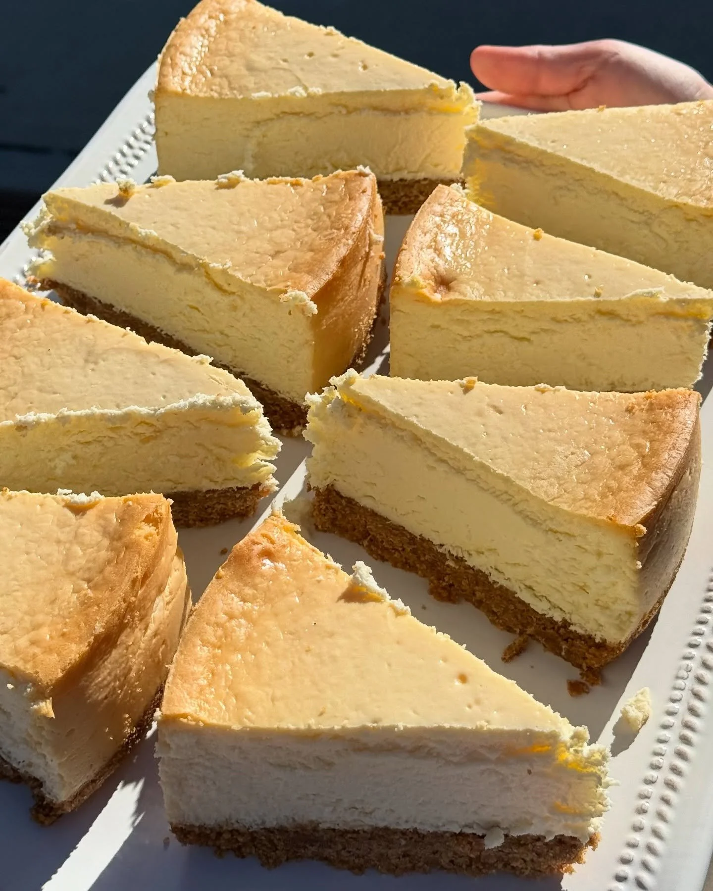 Yes, the rumors are true! The 5 hour cheesecake we bake exclusively for @1587prime is on our Thanksgiving menu! Order the deluxe classic cheesecake at the link in our bio!