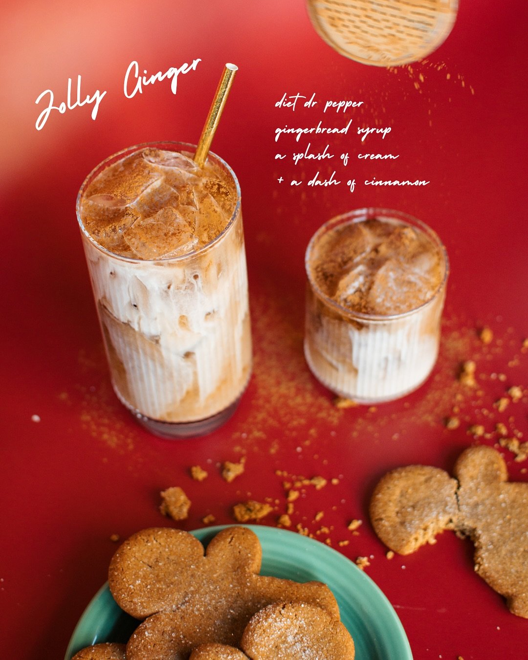 ☕️🎄 Coming to all McLain&rsquo;s locations Wednesday November 12th!!!! 🎁 

Jolly Ginger - A Diet Dr. Pepper with gingerbread cookie syrup, a splash of half and half, and a dash of cinnamon! (*only offered with diet Dr Pepper)

Peppermint Bark Latte