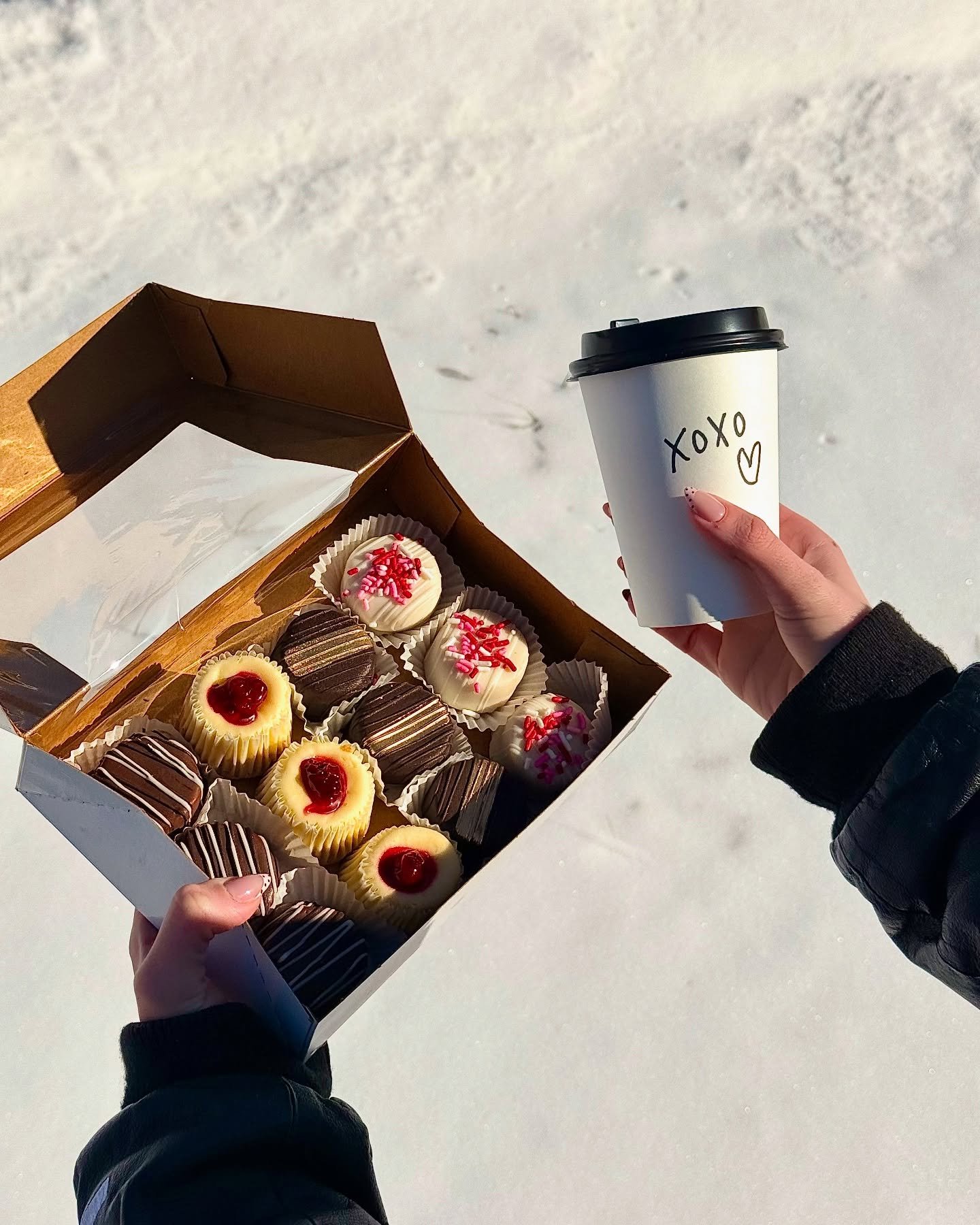 Your girl doesn&rsquo;t want flowers for valentines day , she wants McLain&rsquo;s AND flowers! 💐 ‼️ pre-order those sweets NOW at mclainskc.com!!!!