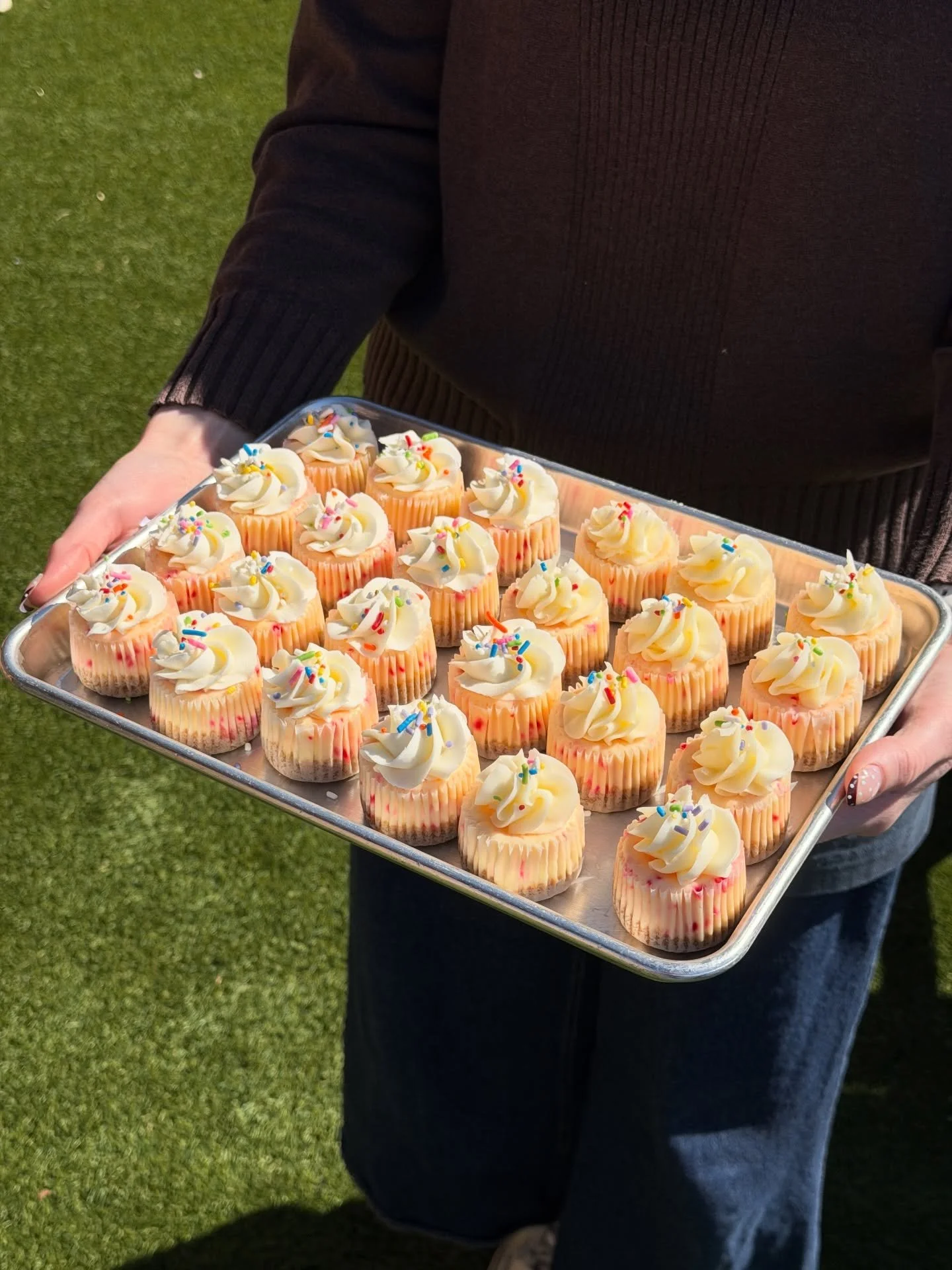 everyday&rsquo;s a party with our fiesta mini cheesecakes! 🎉