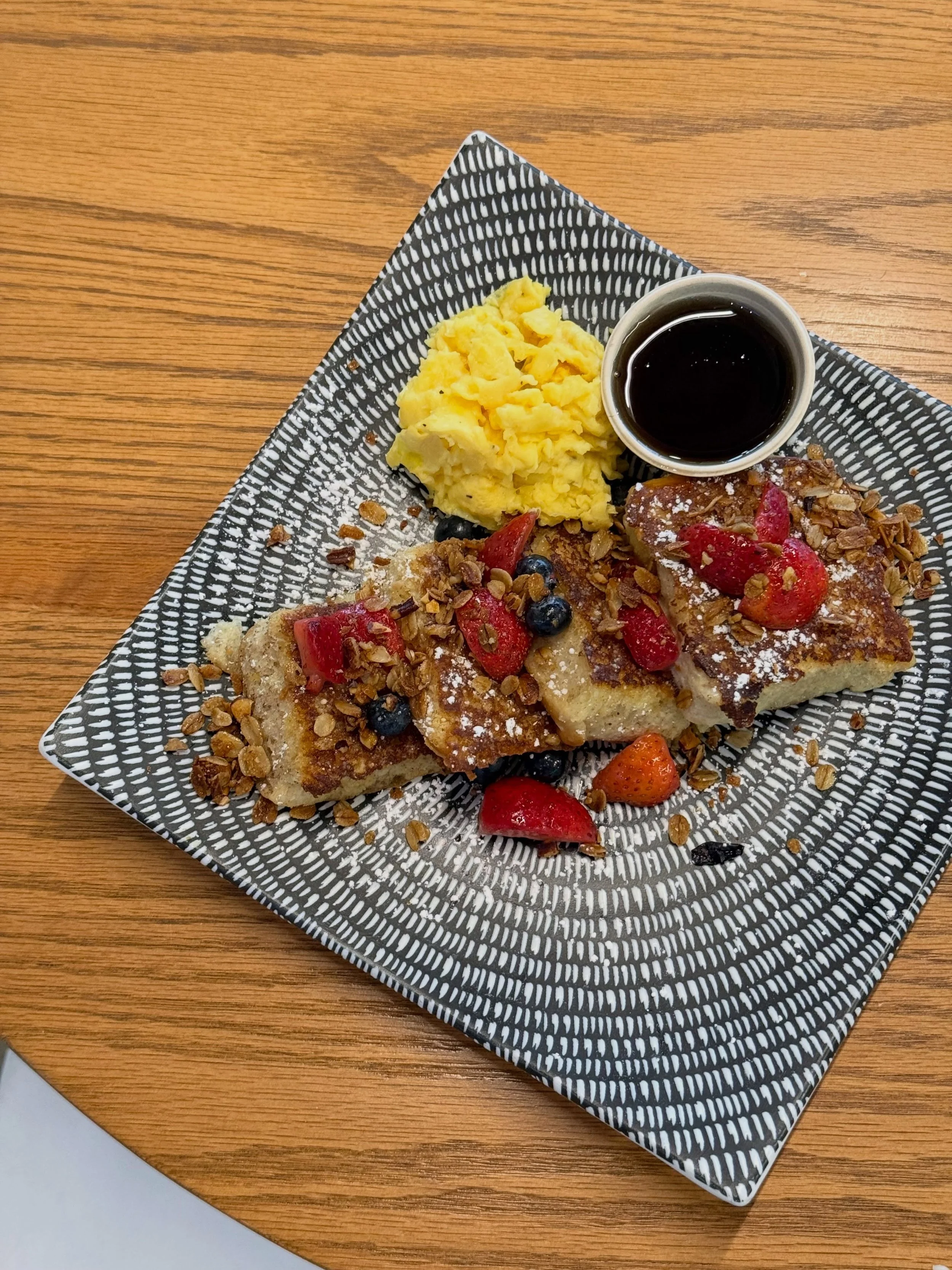 🇫🇷🙊 French Toast Bites for breakfast at NKC the rest of the week. Made from our house made bread rolls 😮&zwj;💨