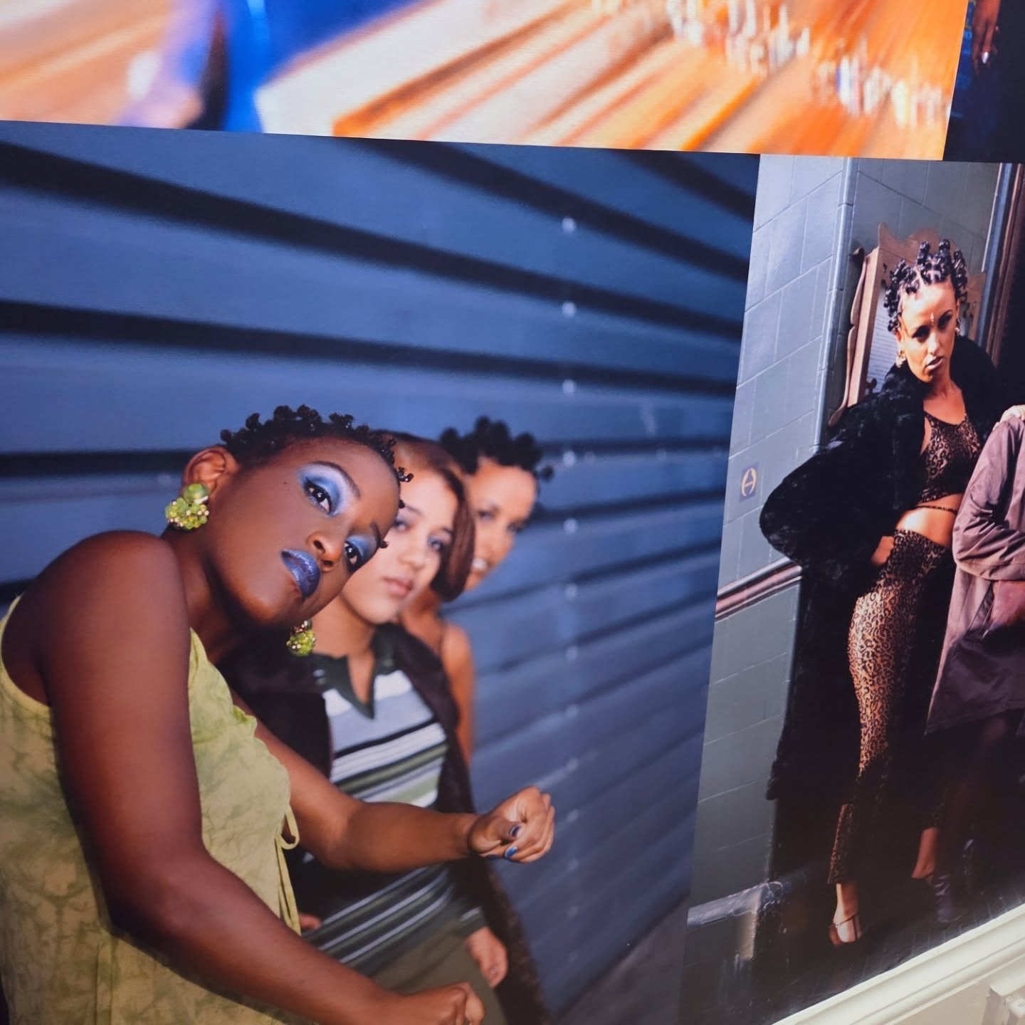 Makeup by me, some of my early editorial work. Shot on the streets of vibrant Notting Hill London. Photographed by @jenniebaptiste and featured in her current solo exhibition Rythem and Roots @somersethouse.