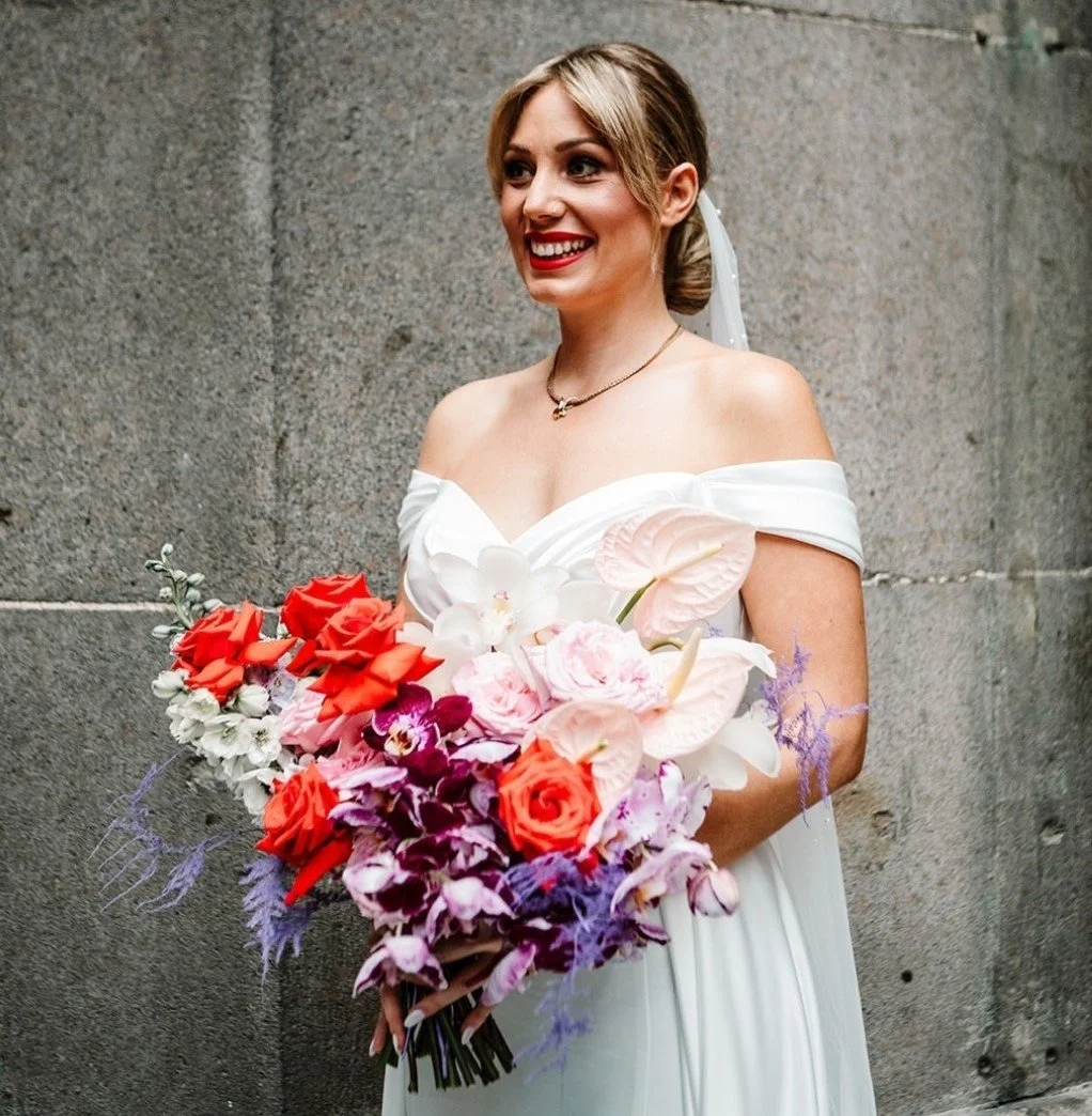 Bridal makeup at Renaissance Hotel London