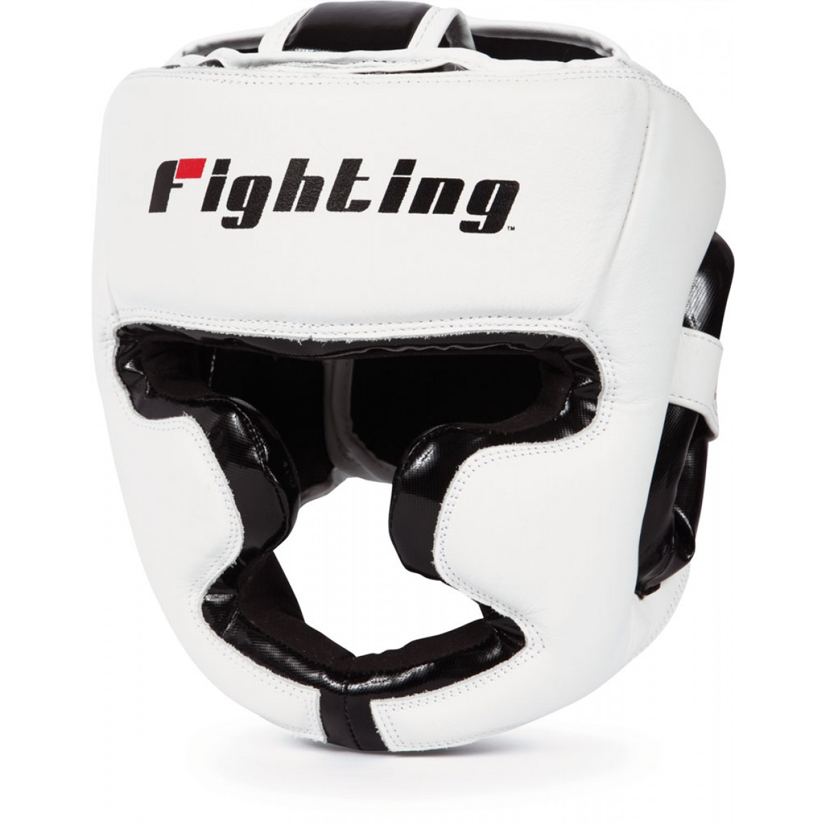 Fighting Sports S2 Gel Full Face Training Boxing Headgear Black/White 
