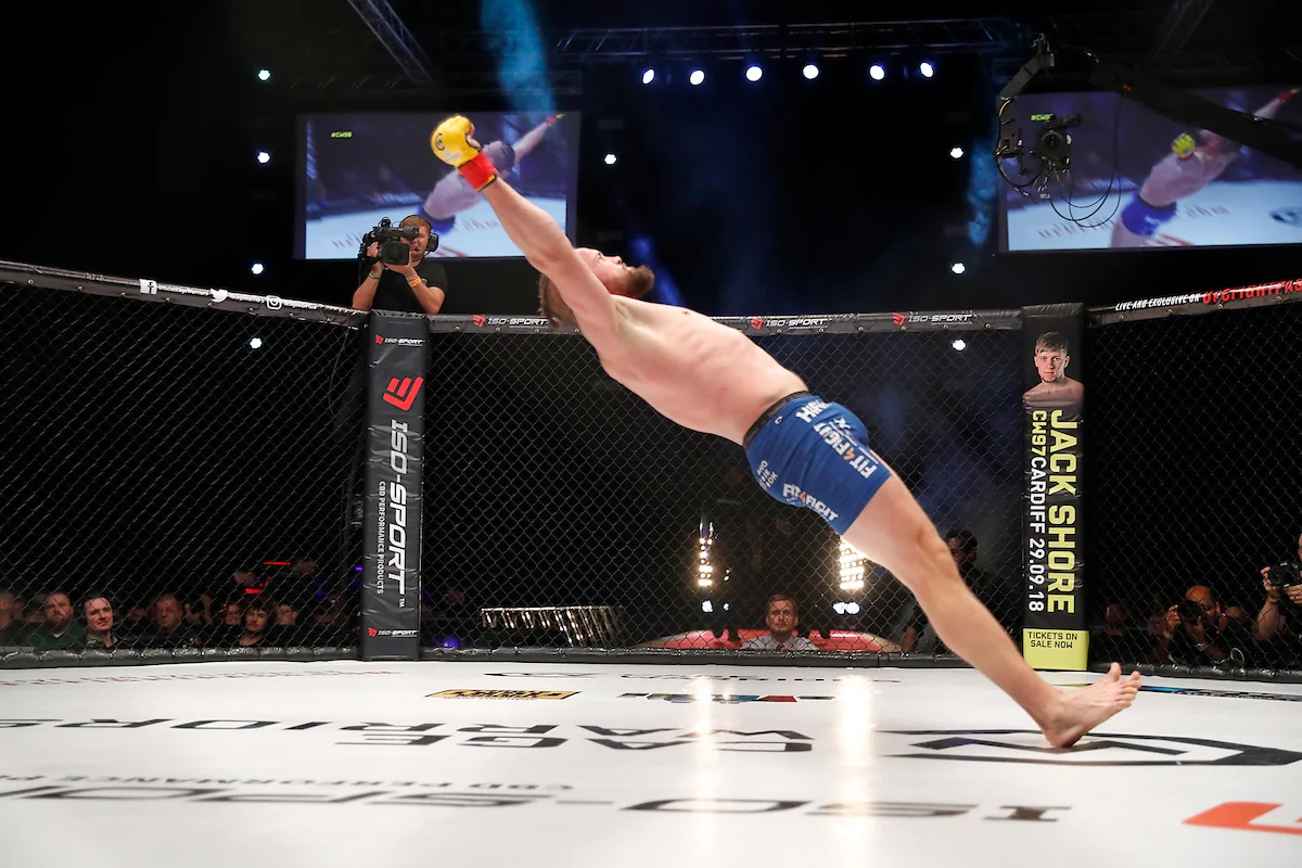 Dalby lets loose after a stunning TKO win at CW96
